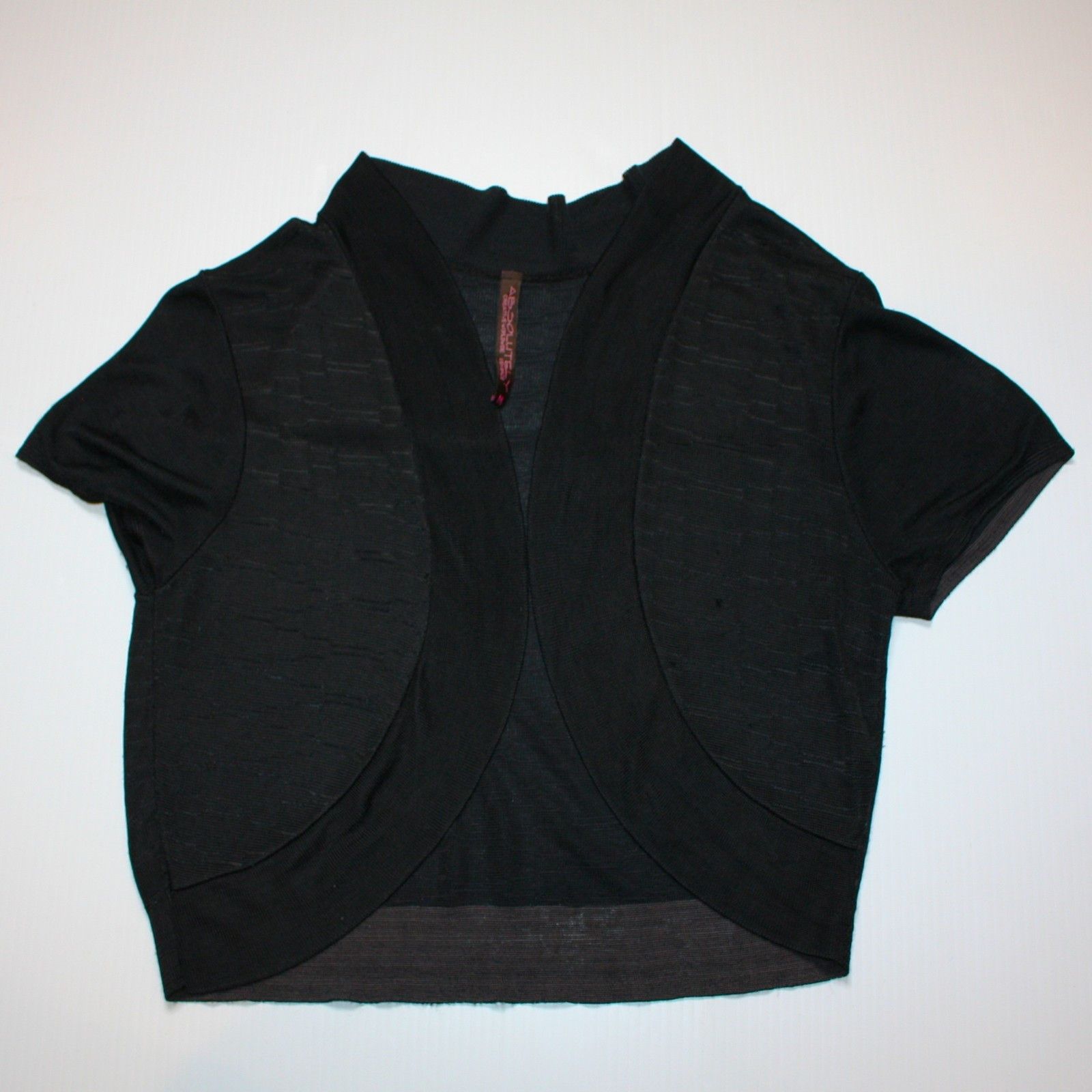 Other Absolutely Creative Worldwide Open Front Cardigan Bolero Size M / US 6-8 / IT 42-44 - 1 Thumbnail