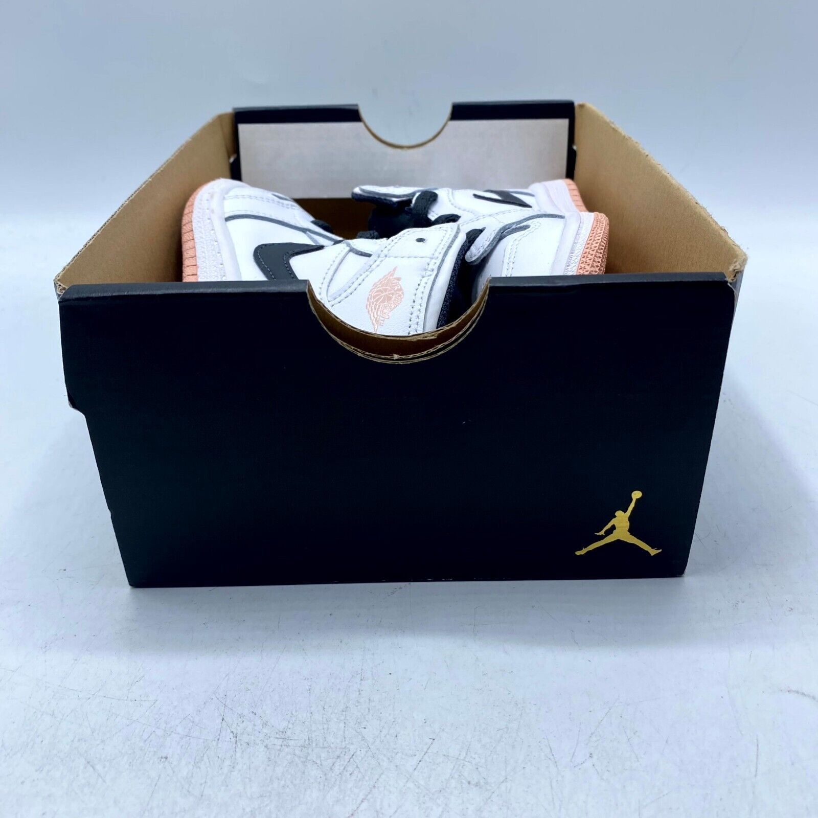 Nike NEW Nike Air Jordan 1 Mid TD White Arctic Orange 640735-180 Size US 9 / EU 42 - 11 Thumbnail