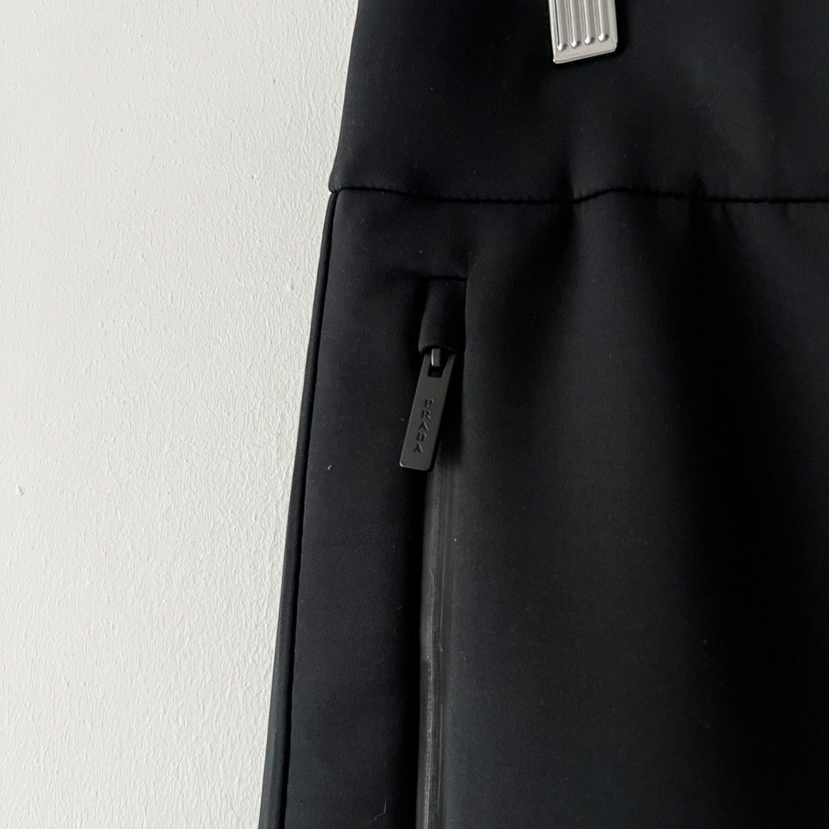 Prada 🔥🔥 Prada Linea Rossa Black Double Jersey Pants Size US 36 / EU 52 - 6 Thumbnail