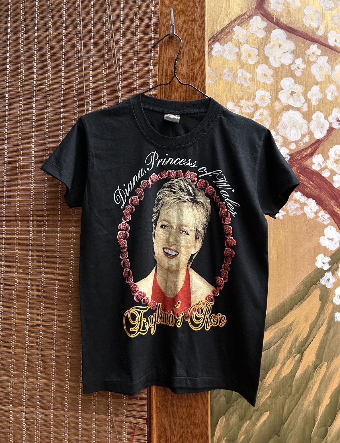 Rap Tees × Vintage Vintage Princess Diana T-Shirt Bootleg Single Stitch Size US S / EU 44-46 / 1 - 1 Thumbnail