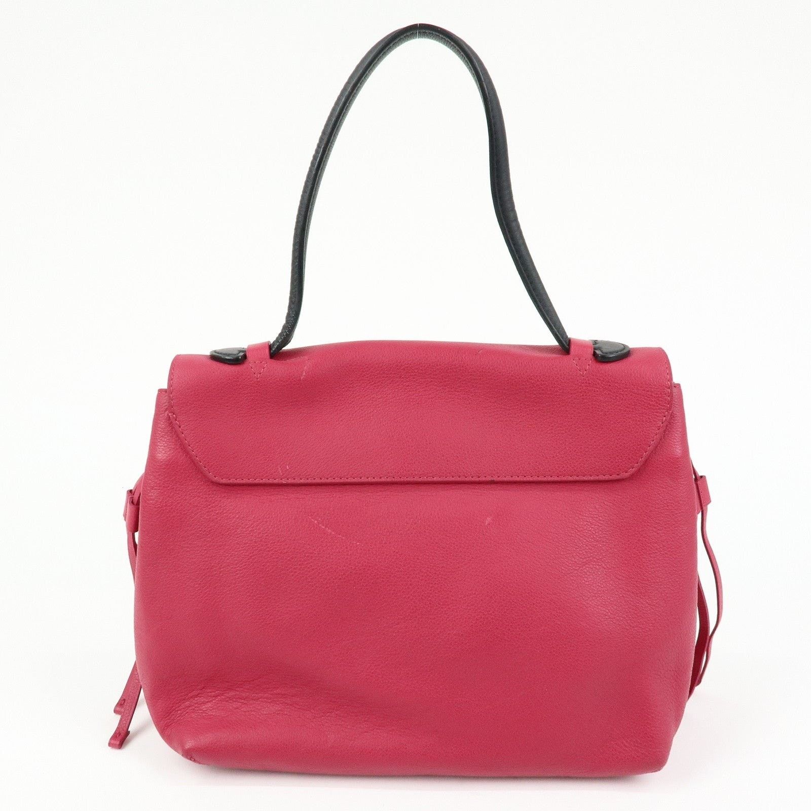 Louis Vuitton Louis Vuitton Lockme PM Leather Shoulder Bag Pink Size ONE SIZE - 2 Thumbnail