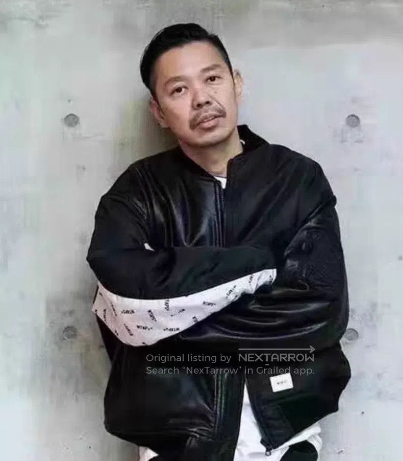 Wtaps Wtaps White-sleeved Leather Jacket, Lamb Leather, Nylon an Size US M / EU 48-50 / 2 - 8 Thumbnail