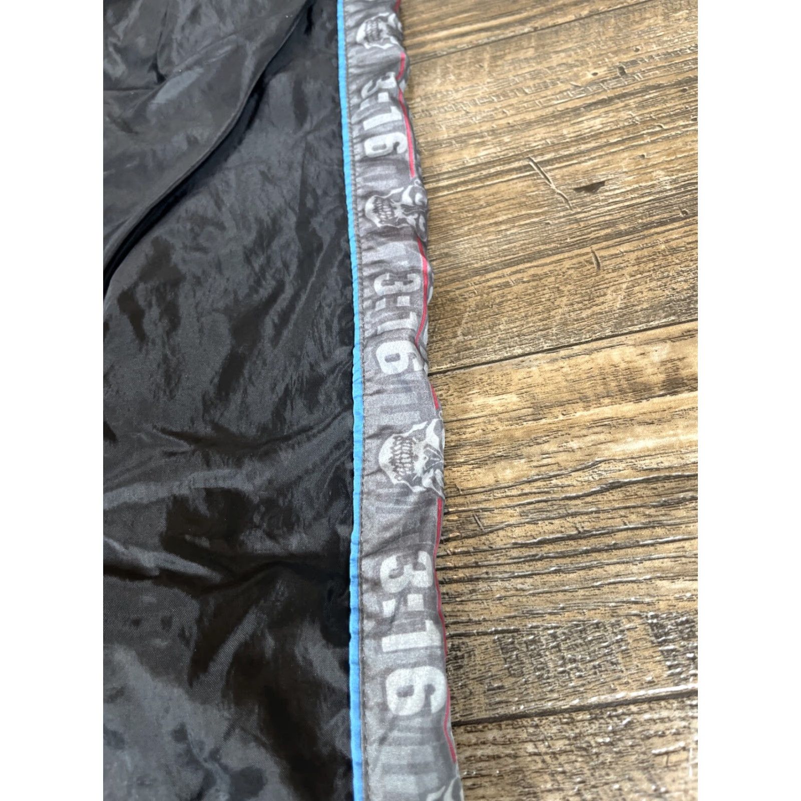 Vintage VINTAGE WWF Stone Cold Steve Austin Track Pants Mens M Black Baggy Y2K P3 Size US 31 - 2 Thumbnail