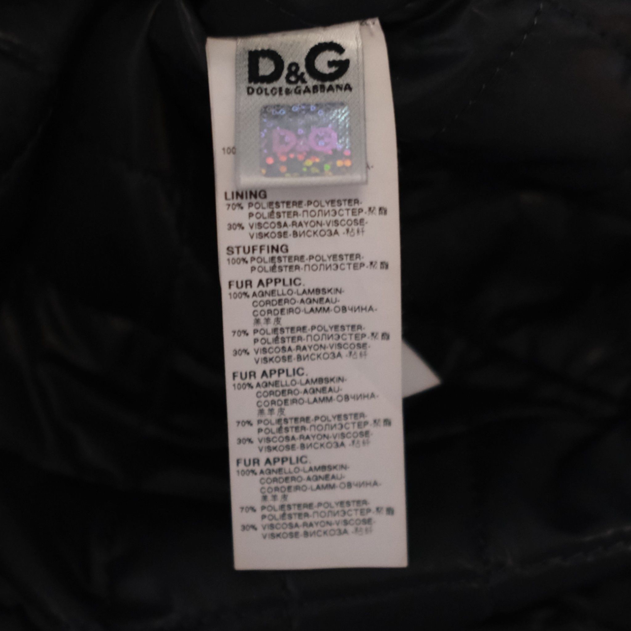 Dolce & Gabbana Lambskin Leather Double Breasted Short Coat Size US L / EU 52-54 / 3 - 4 Thumbnail