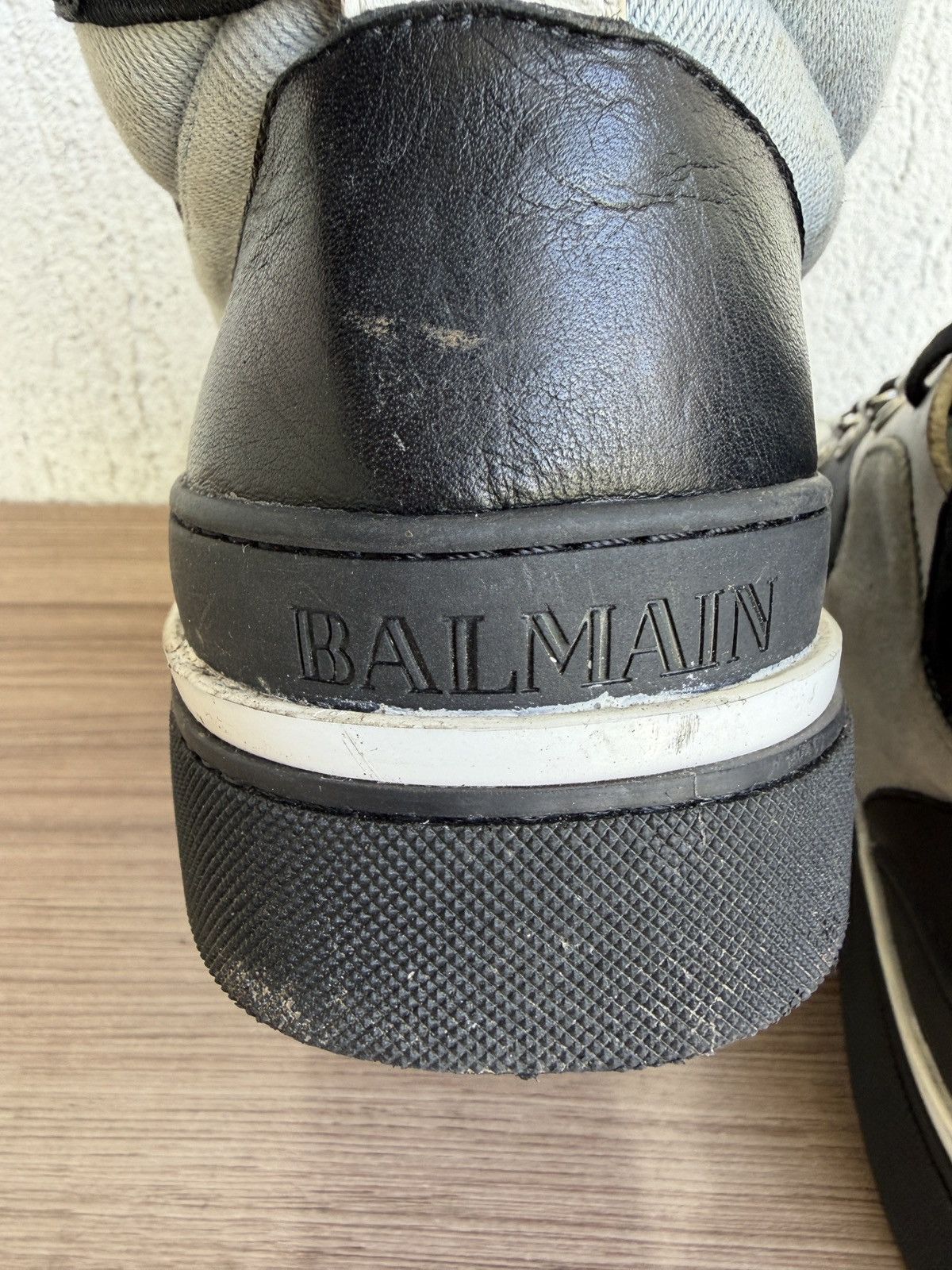 Balmain Denim Balmain log Sneaker Size US 6.5 / EU 39-40 - 17 Thumbnail