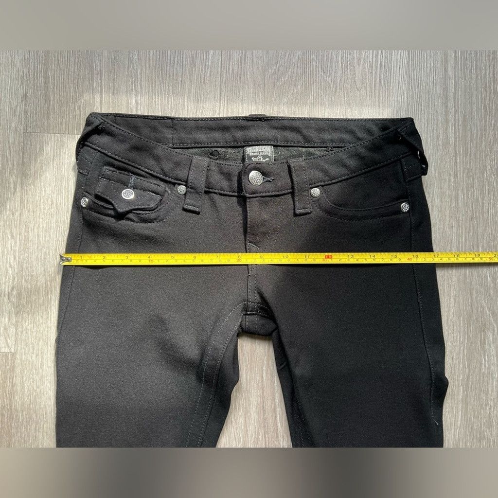 True Religion True Religion Black Skinny Pants Jeans Size 26" / US 2 / IT 38 - 9 Thumbnail