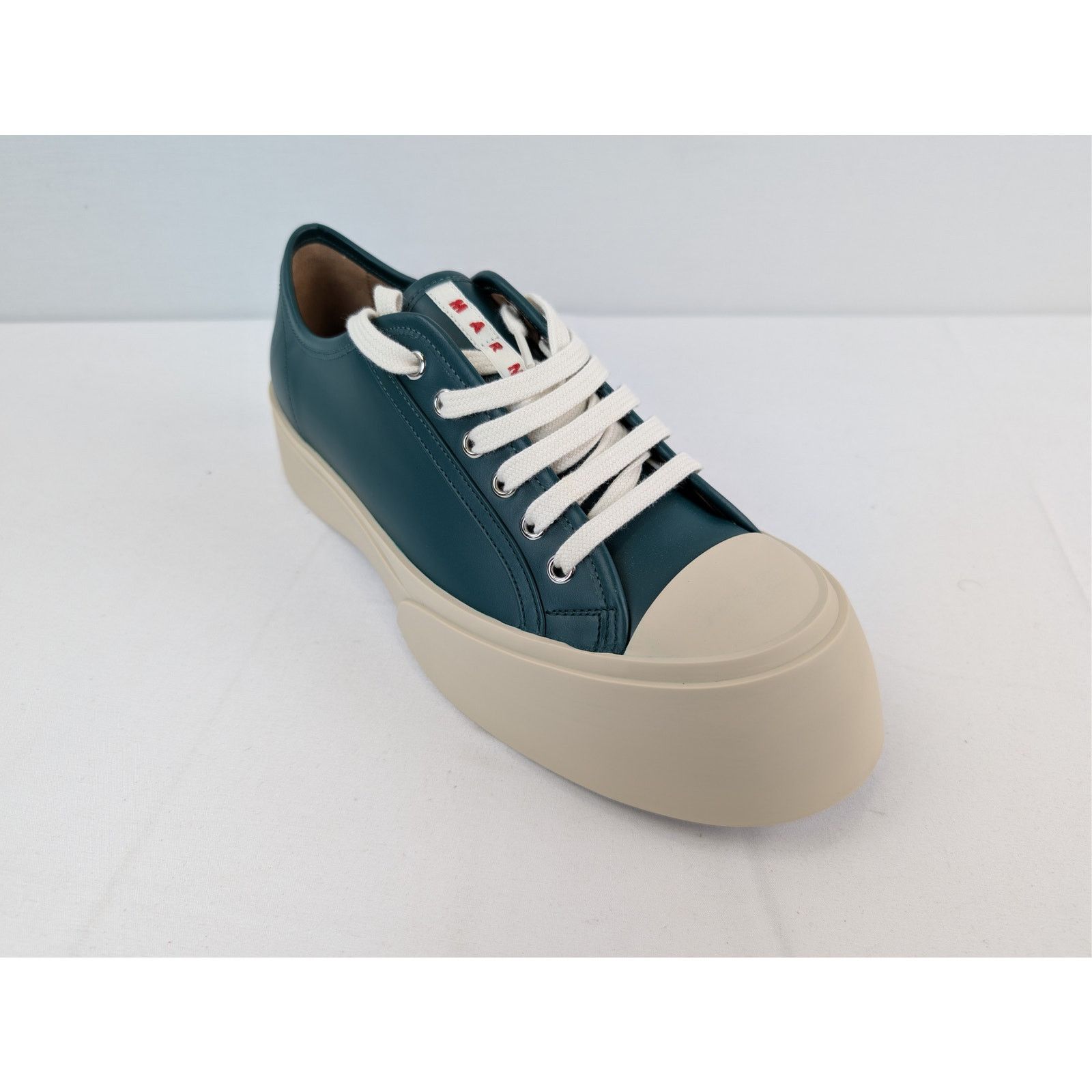 Marni o1rshd1 Pablo low-top sneakers in green and beige Size US 9 / EU 42 - 3 Thumbnail