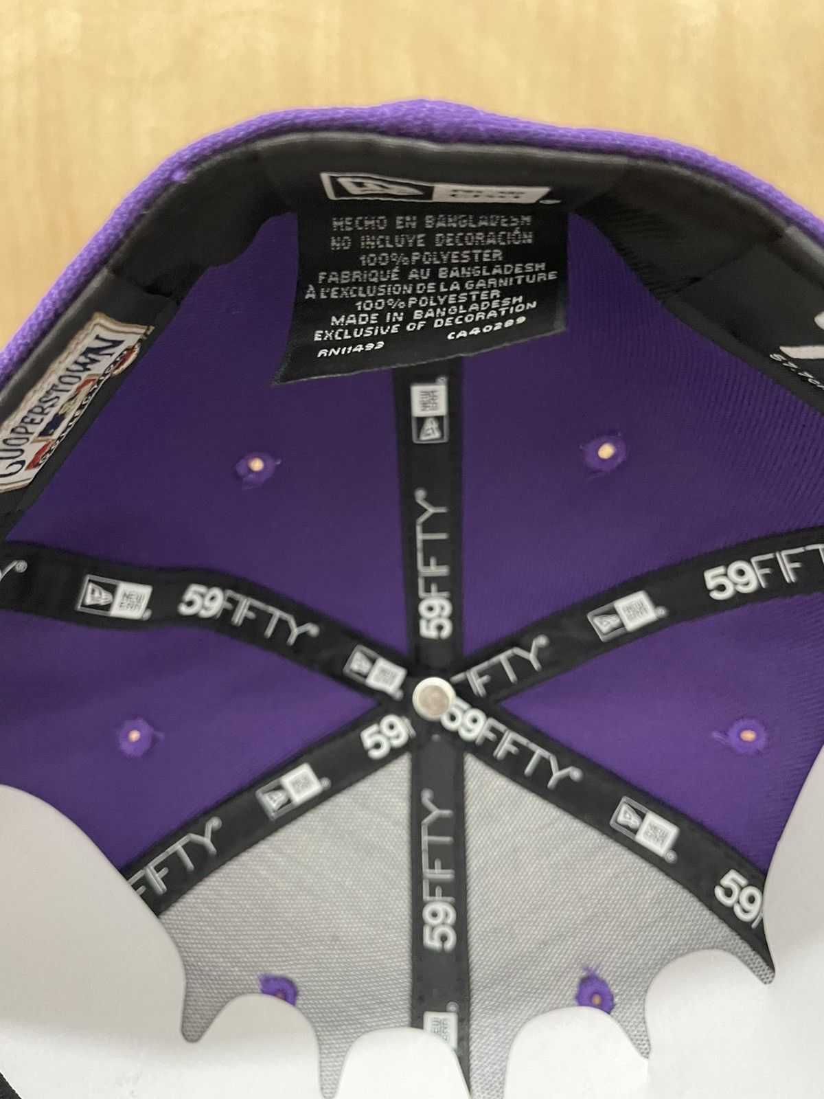 New Era × New York Yankees New York Yankees purple 1999 World Series 59fifty 7 1/4 Size ONE SIZE - 7 Thumbnail