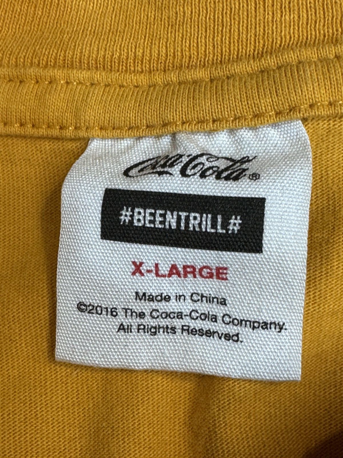 Been Trill BEEN TRILL X COCA COLA 2016 RARE CAPSULE IYKYK DIPSHITS Size US XL / EU 56 / 4 - 5 Thumbnail