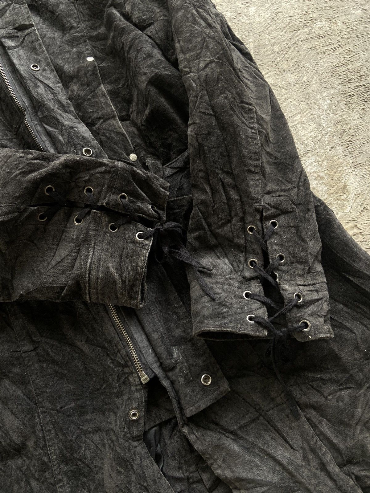 BERNINGS SHO 2000s Bernings Sho - Vkei Apocalypse Style Fur Coats Jacket Size US M / EU 48-50 / 2 - 12 Thumbnail