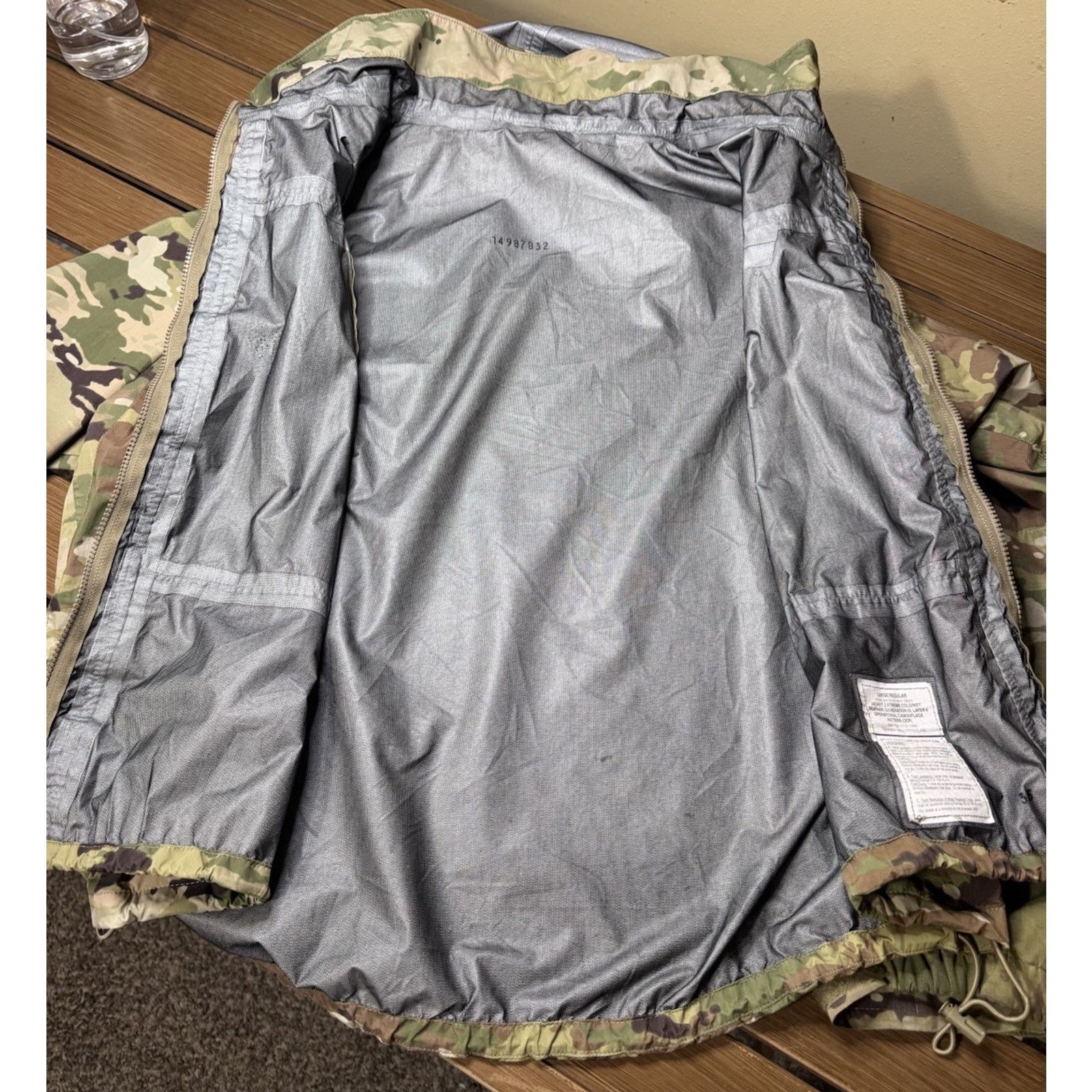 Large US Military Jacket 8415-01-641-0824 Gen lll Layer 6
