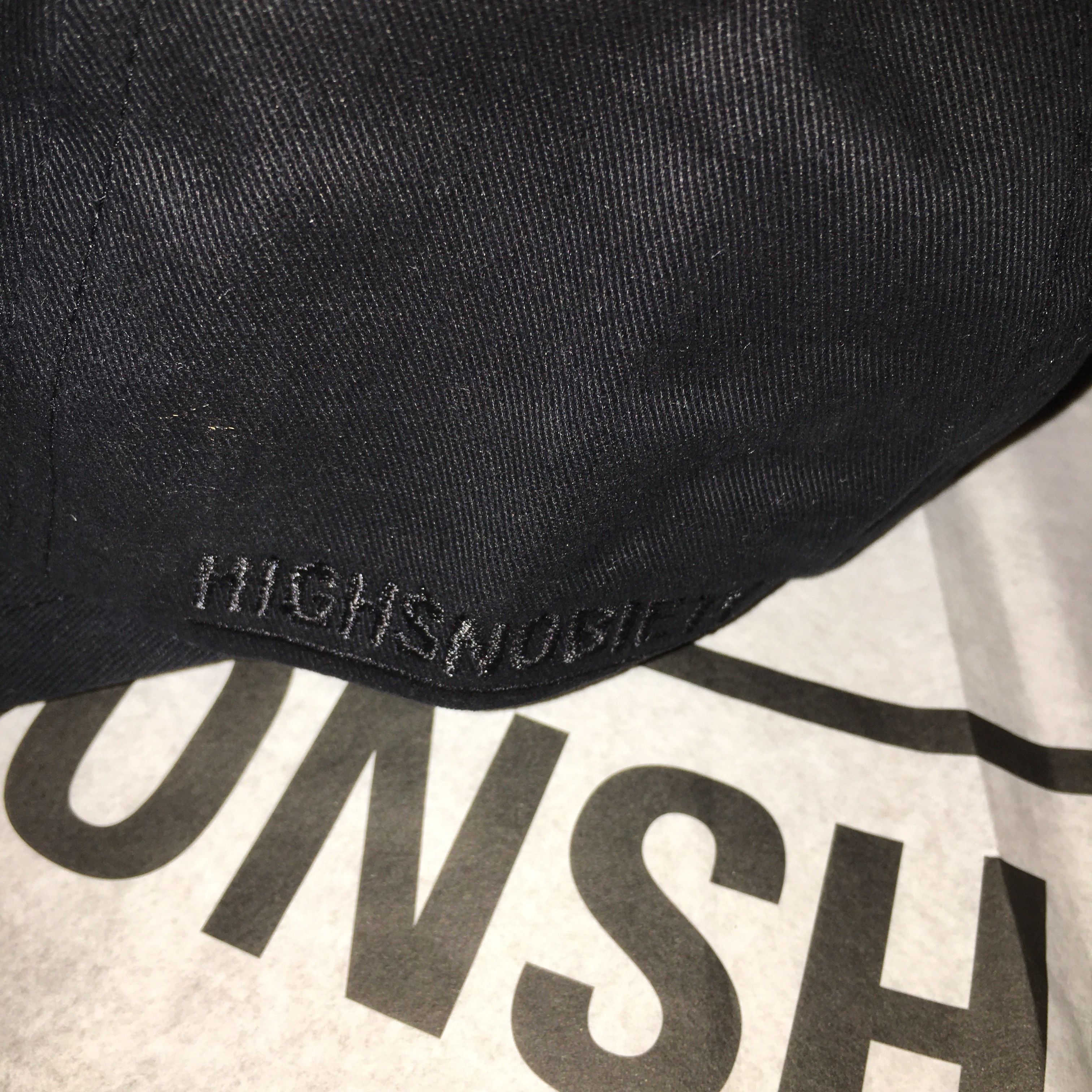 Highsnobiety HS Staples Cap Black Size ONE SIZE - 8 Thumbnail