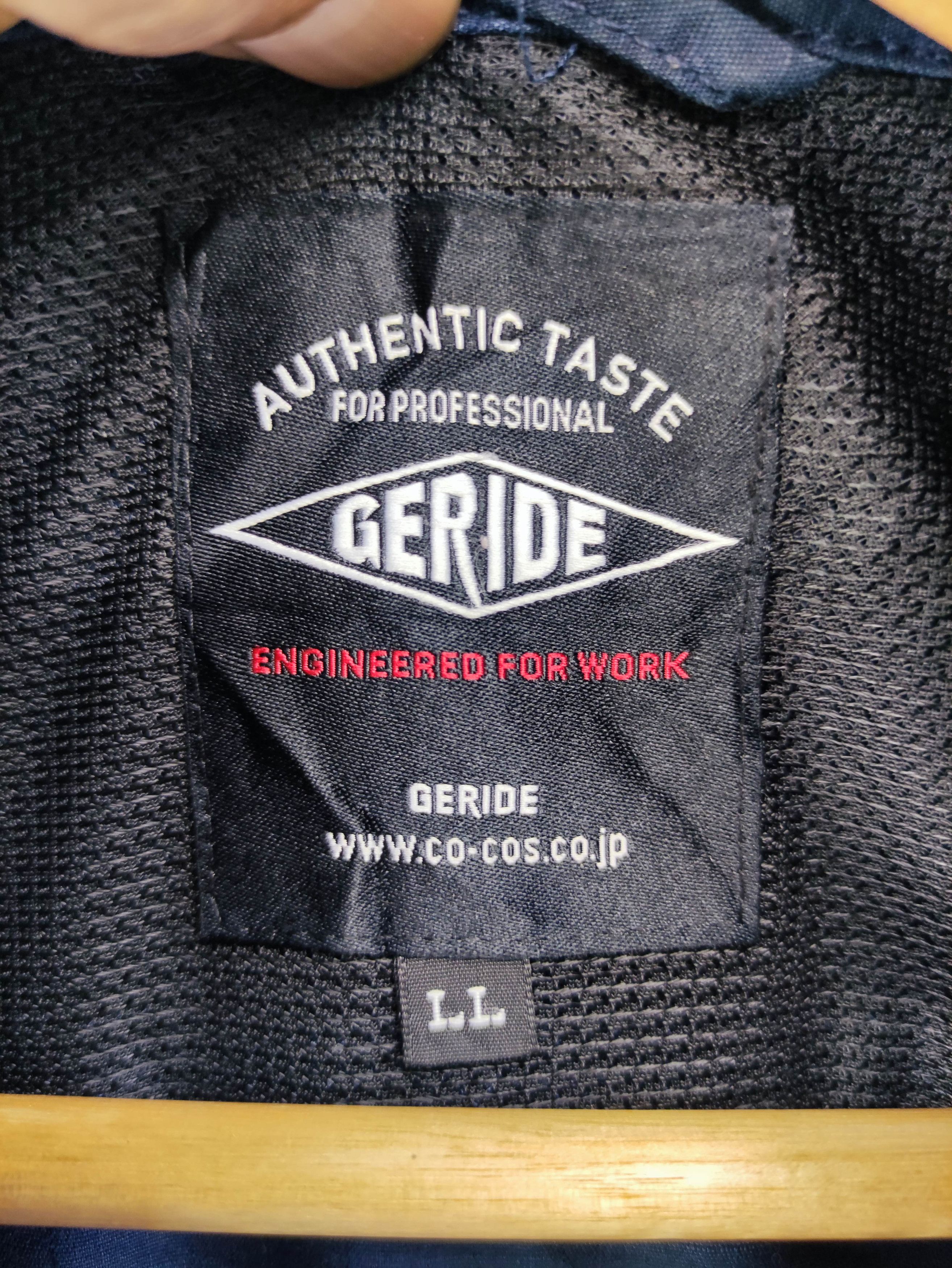 Japanese Brand Geride Work Wear Jacket Zipper Size US M / EU 48-50 / 2 - 3 Thumbnail