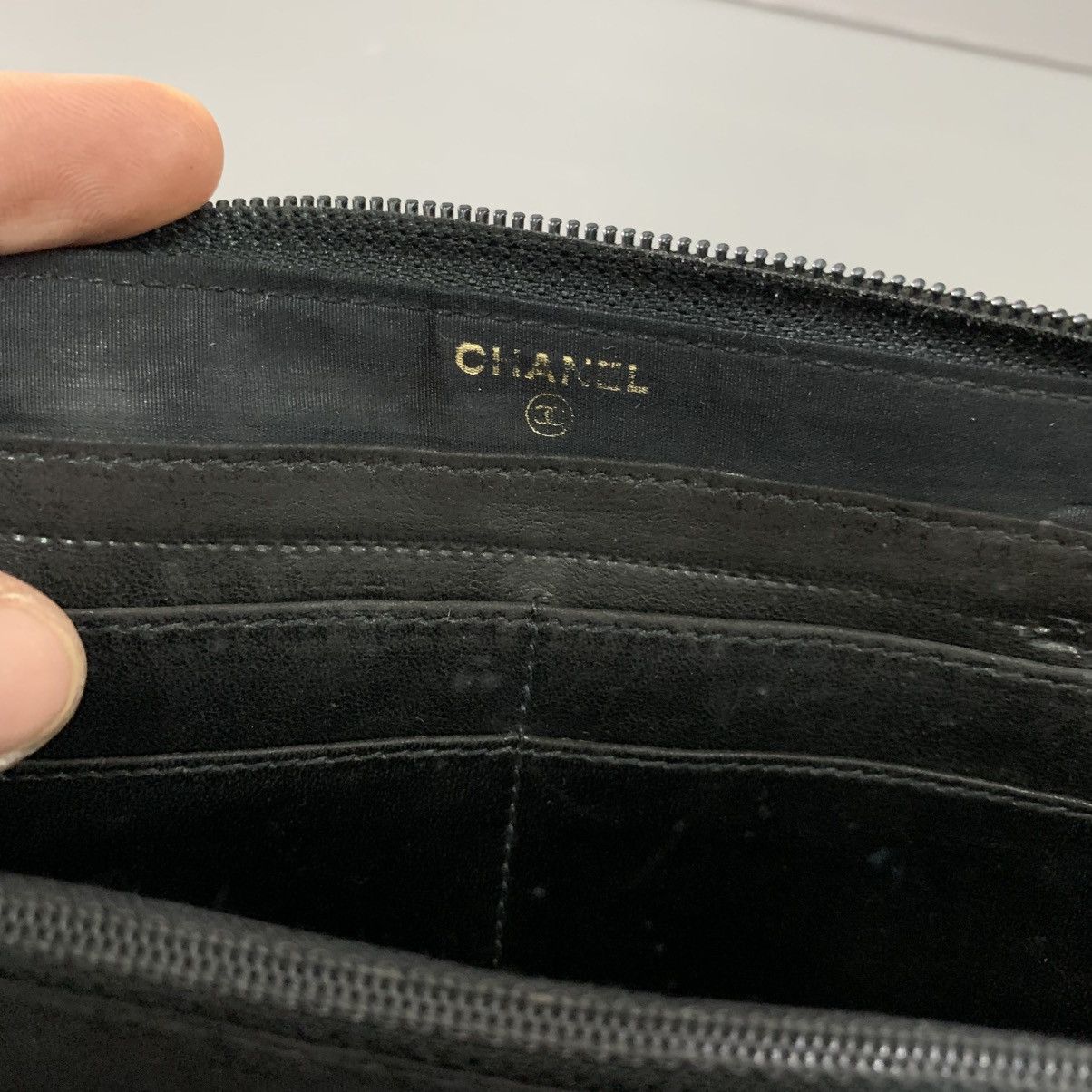 Chanel Chanel Vernis Black Leather Wallet Size ONE SIZE - 13 Thumbnail