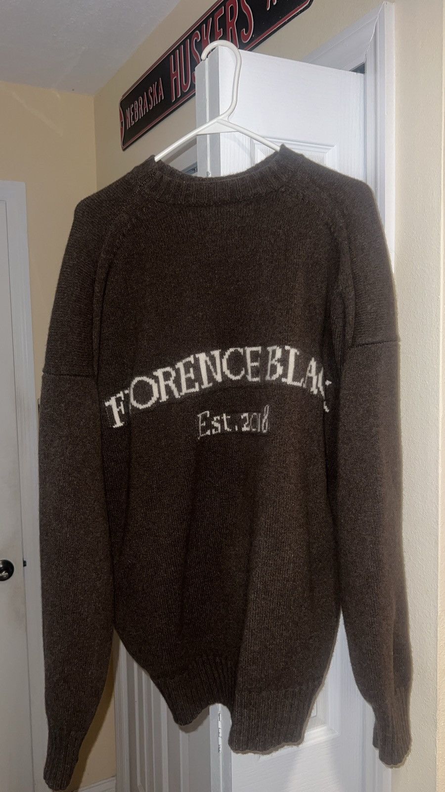 Florence Black Florence black brown knit sweater Size US M / EU 48-50 / 2 - 1 Thumbnail