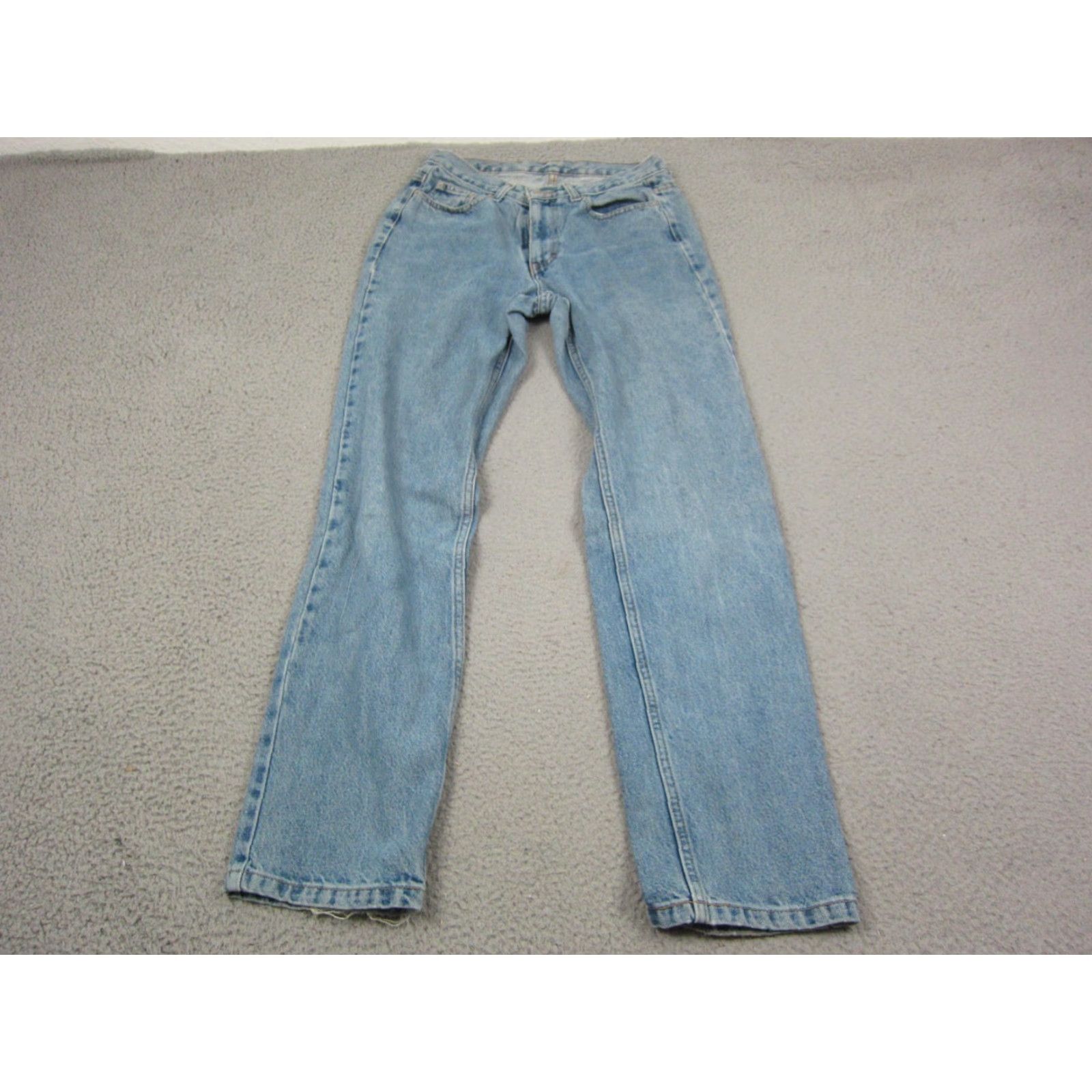 Tommy Hilfiger Vintage Tommy Hilfiger Jeans Womens 32R Light Blue Bootcut 5-Pocket Denim Relaxed Mid Rise Jeans Womens Mens Girls Size 24" / US 00 / IT 34 - 7 Thumbnail