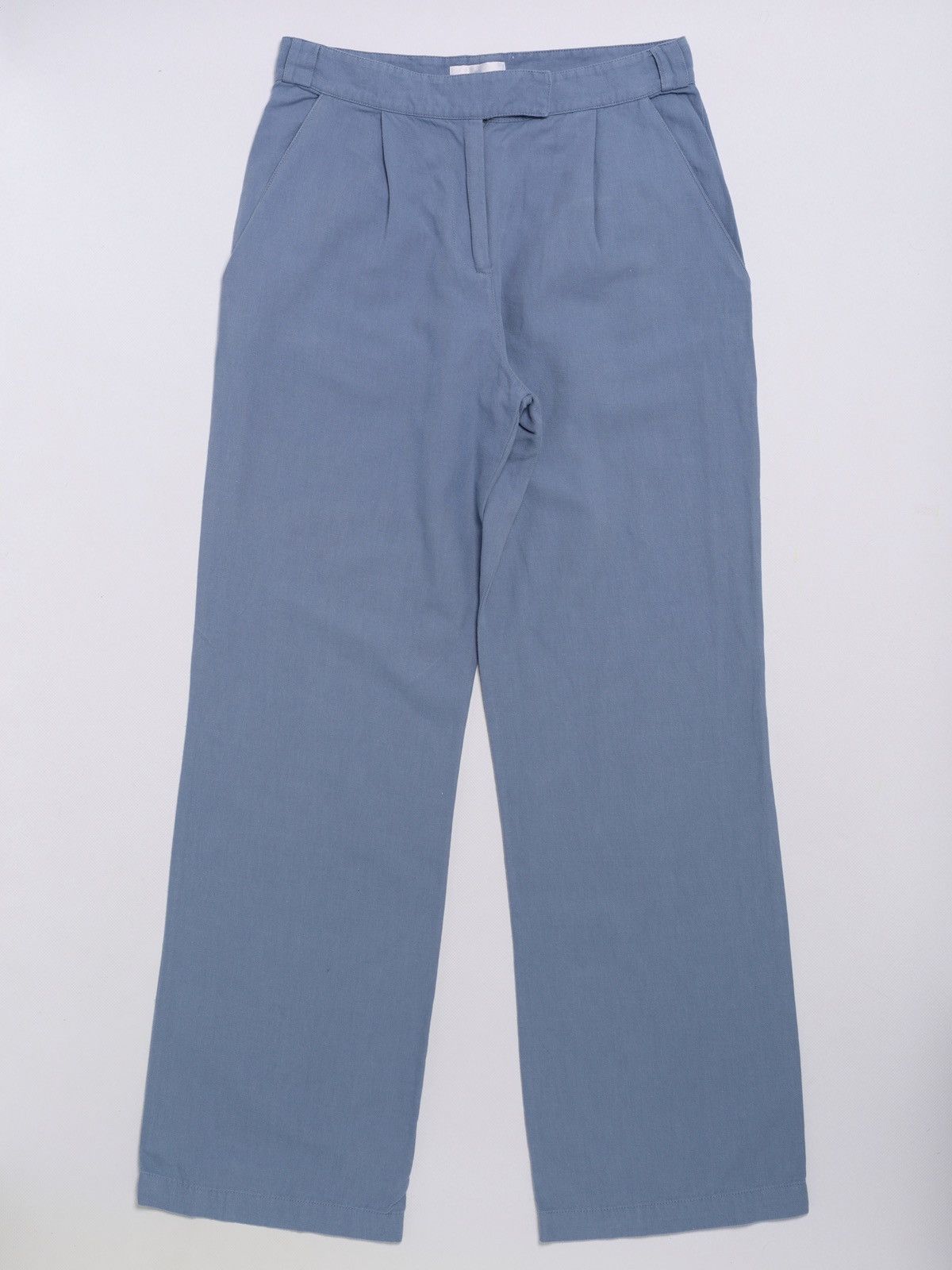 Other Brora Cotton Linen Sky Blue Trousers Pants Size 27" / US 4 / IT 40 - 1 Thumbnail