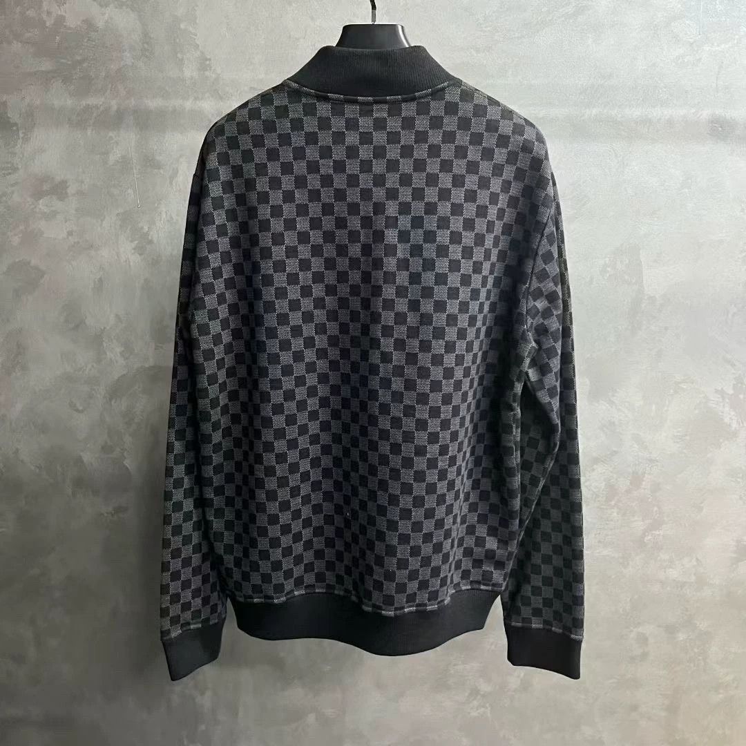 Louis Vuitton louis vuitton gray checkered casual jacket Size US XL / EU 56 / 4 - 2 Thumbnail
