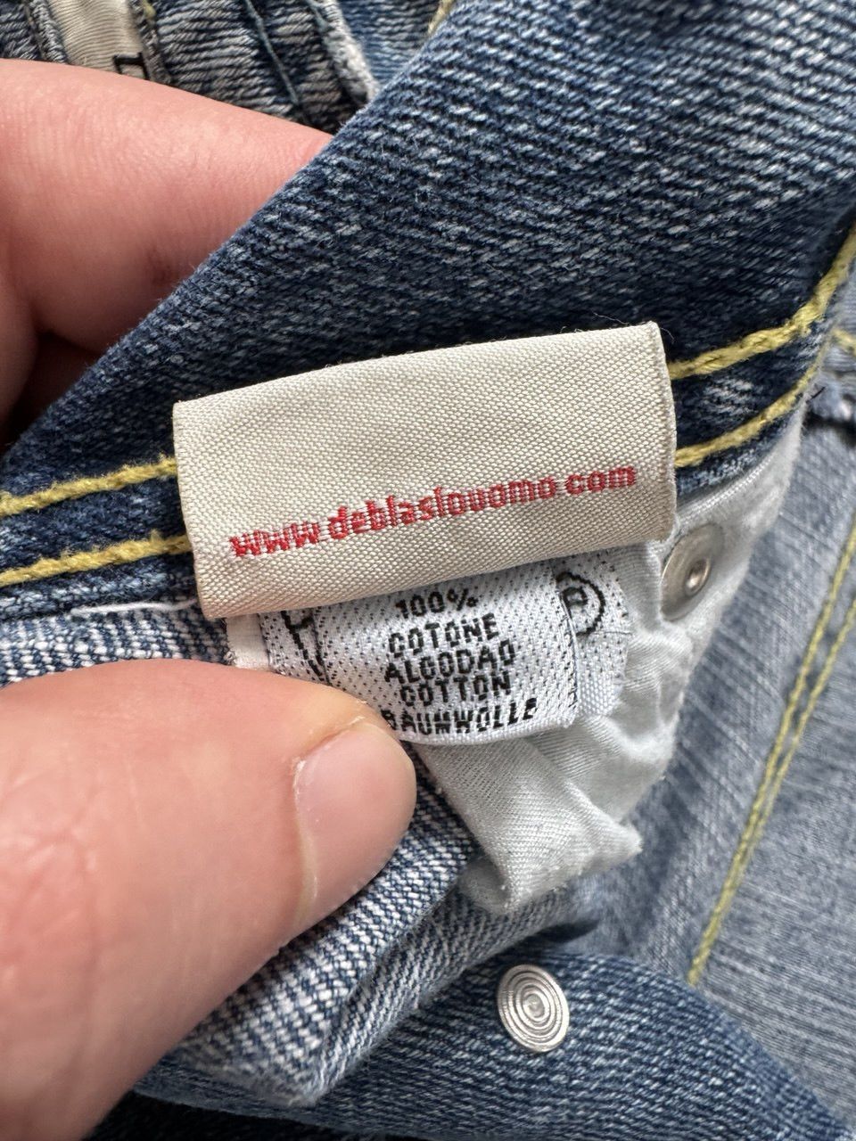 Diesel Vintage Y2K Diesel Style Denim Jeans Size US 34 / EU 50 - 8 Thumbnail