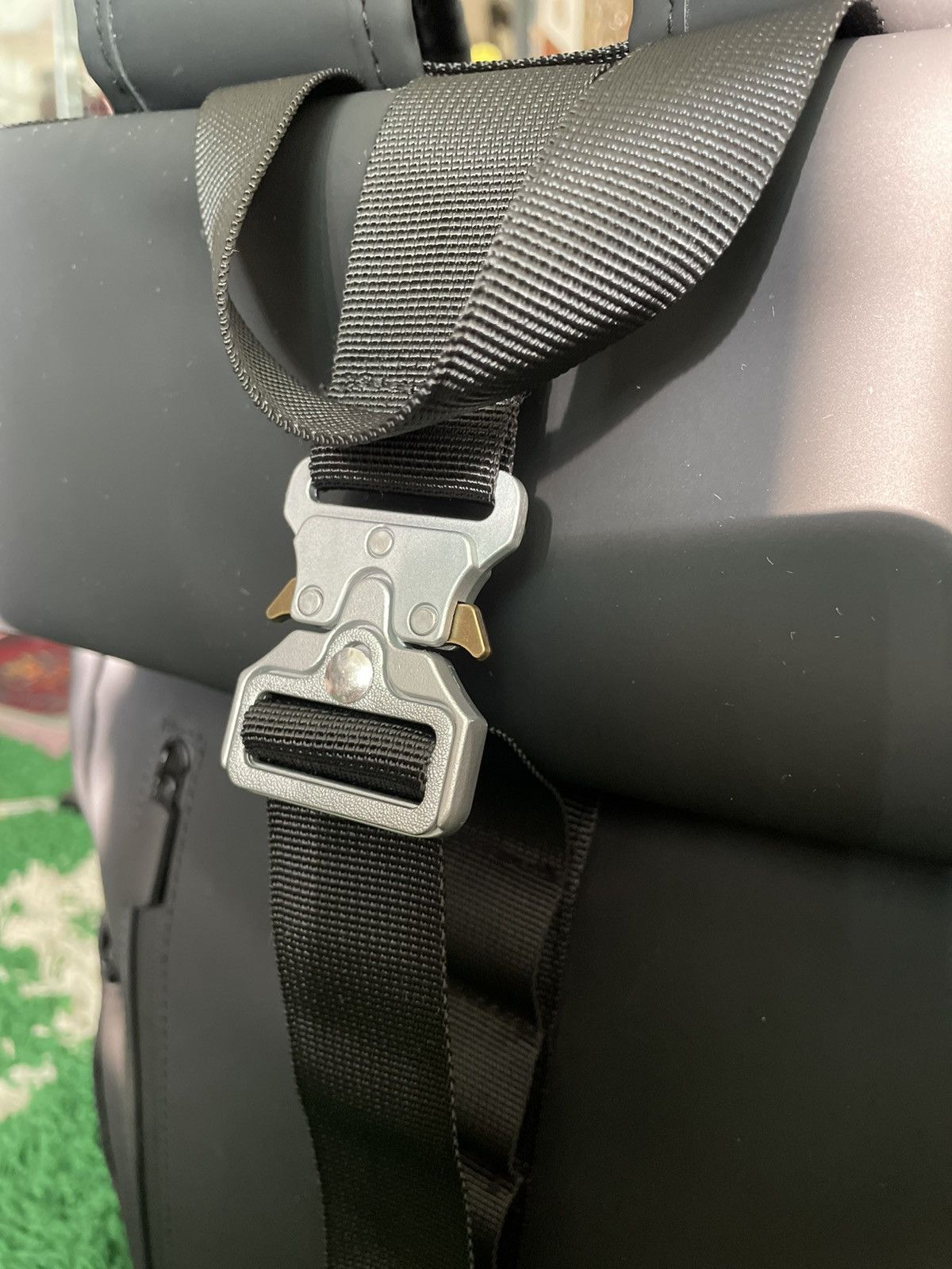 Other Metal buckle Roll top backpack book bag duffle zipper Size ONE SIZE - 3 Thumbnail