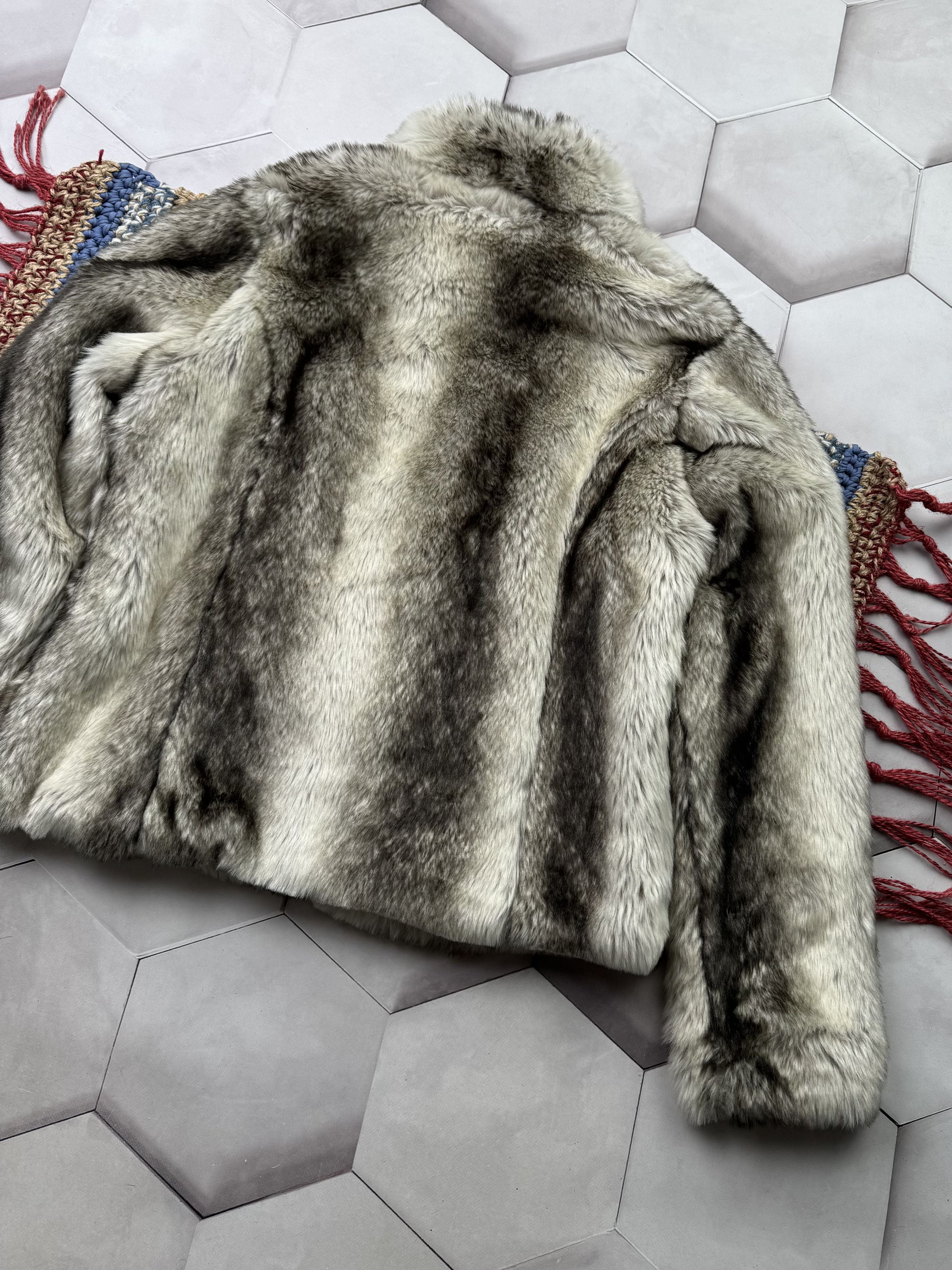 Vintage Vintage Faux Fur Jacket (E4) Size L / US 10 / IT 46 - 10 Thumbnail