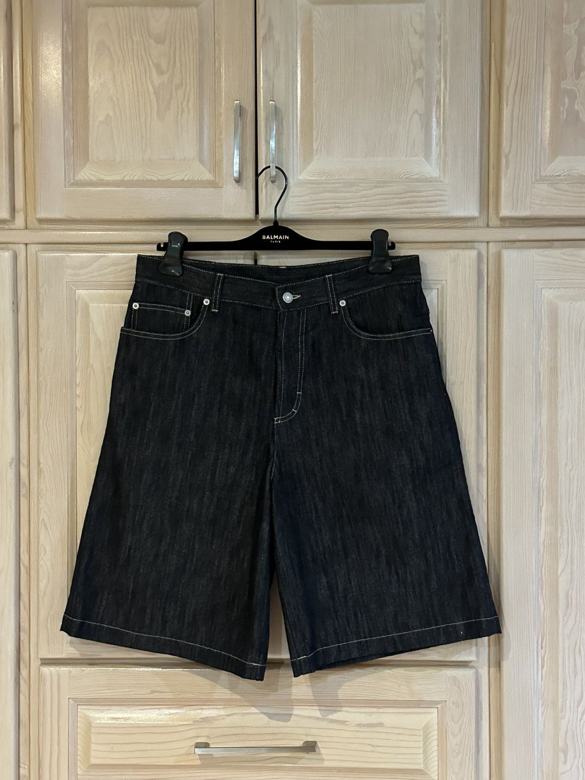 Gucci Gucci demna primavera denim jean shorts jorts Size US 34 / EU 50 - 1 Thumbnail