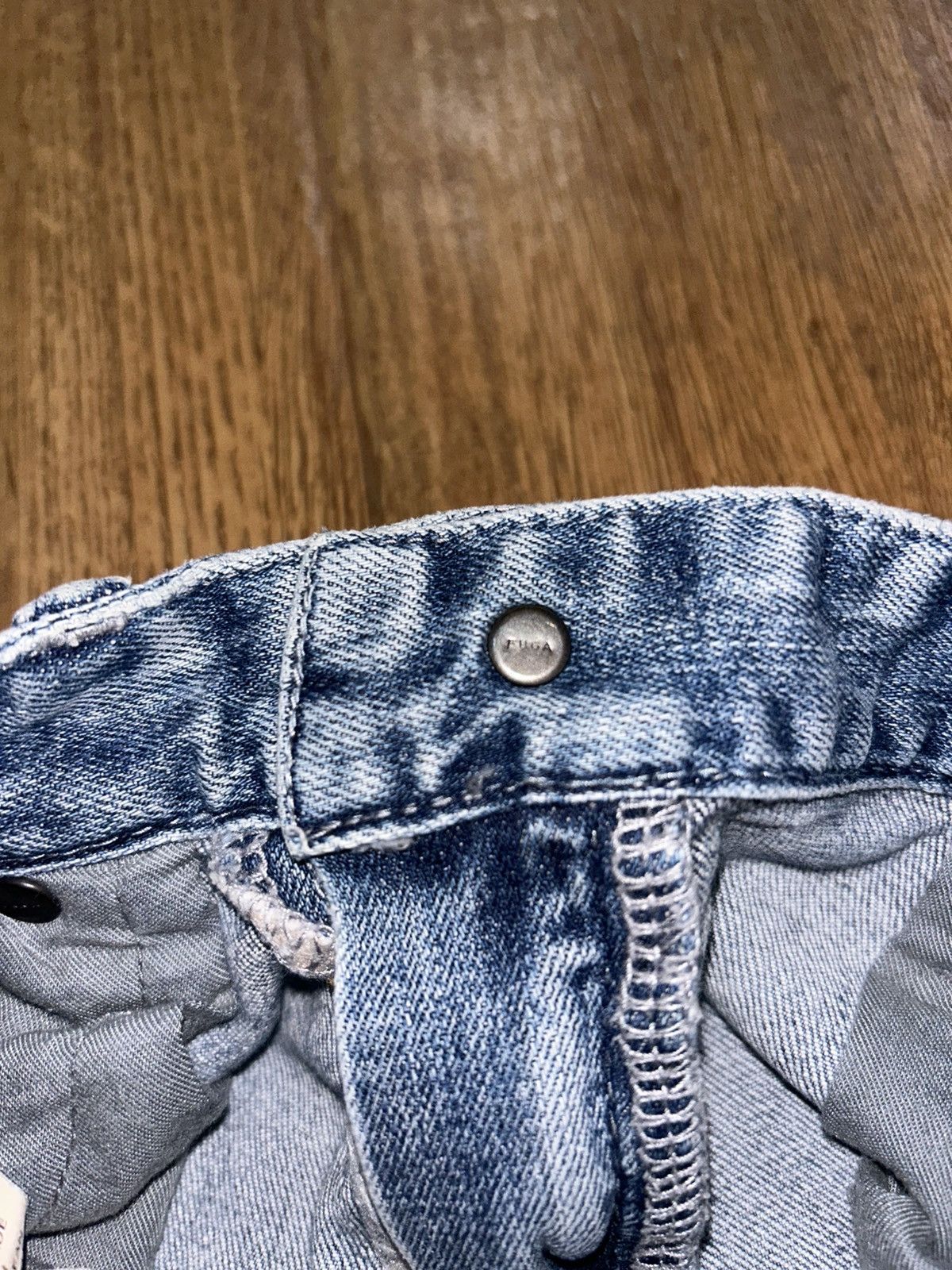 GOSTAR DE FUGA Gostar de Fuga Paneled Straight Denim Pants Size US 30 / EU 46 - 12 Thumbnail