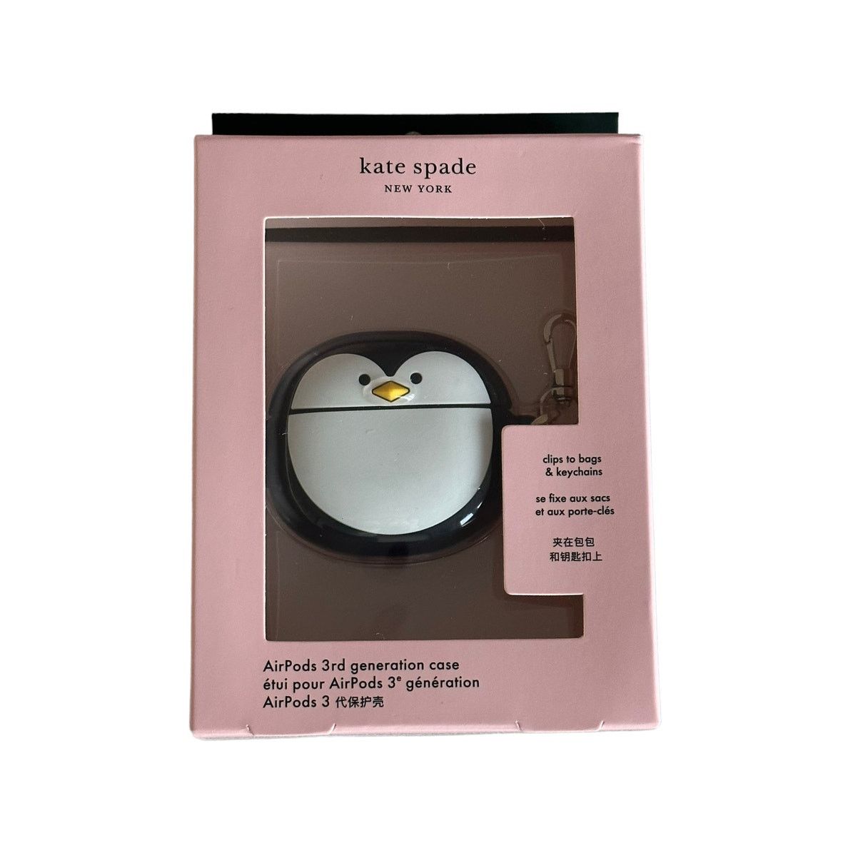 Kate Spade Kate Spade Morty Penguin Airpods 3 rd Generation Size ONE SIZE - 1 Thumbnail