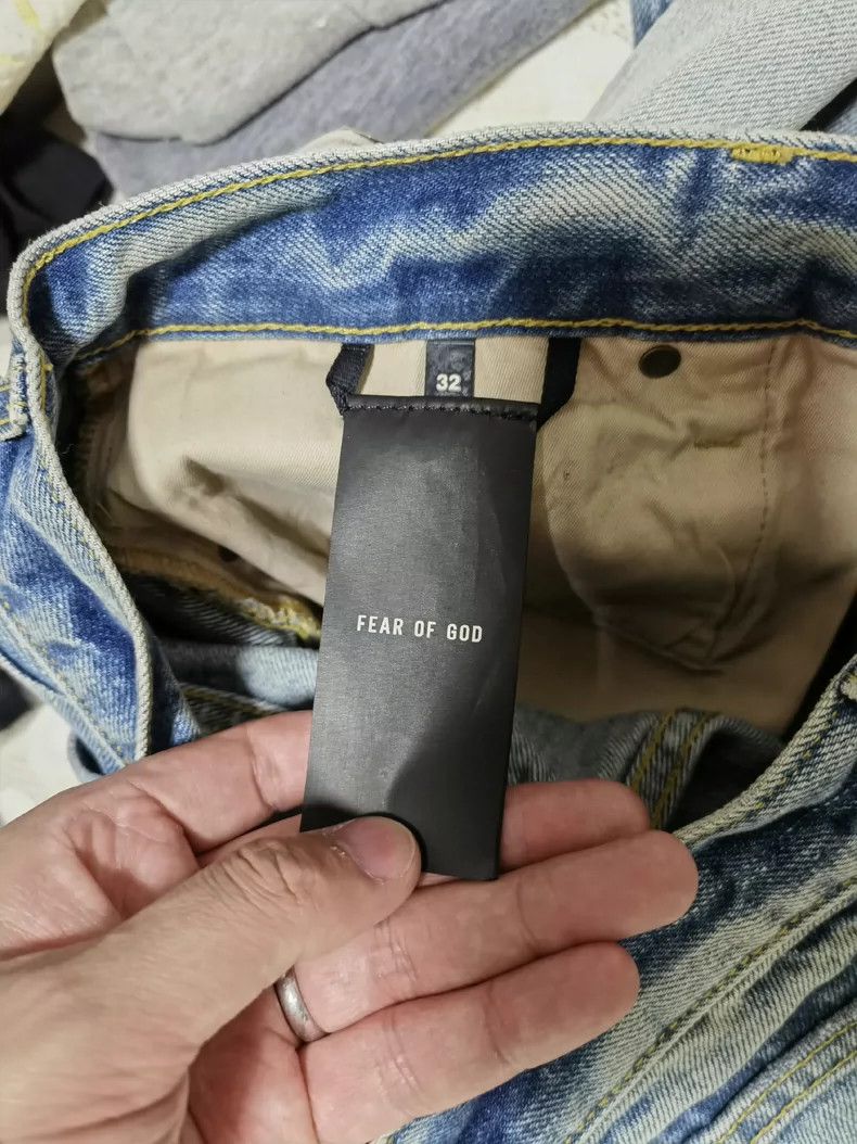 Fear of God Fear of God Wash straight jeans Size US 34 / EU 50 - 5 Thumbnail