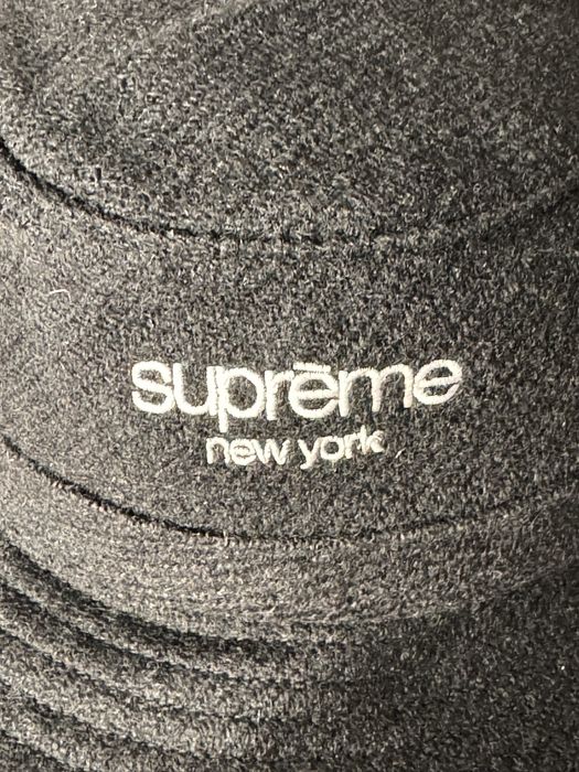 Supreme Supreme Harris Tweed Classic Logo Crusher Black S/M | Grailed