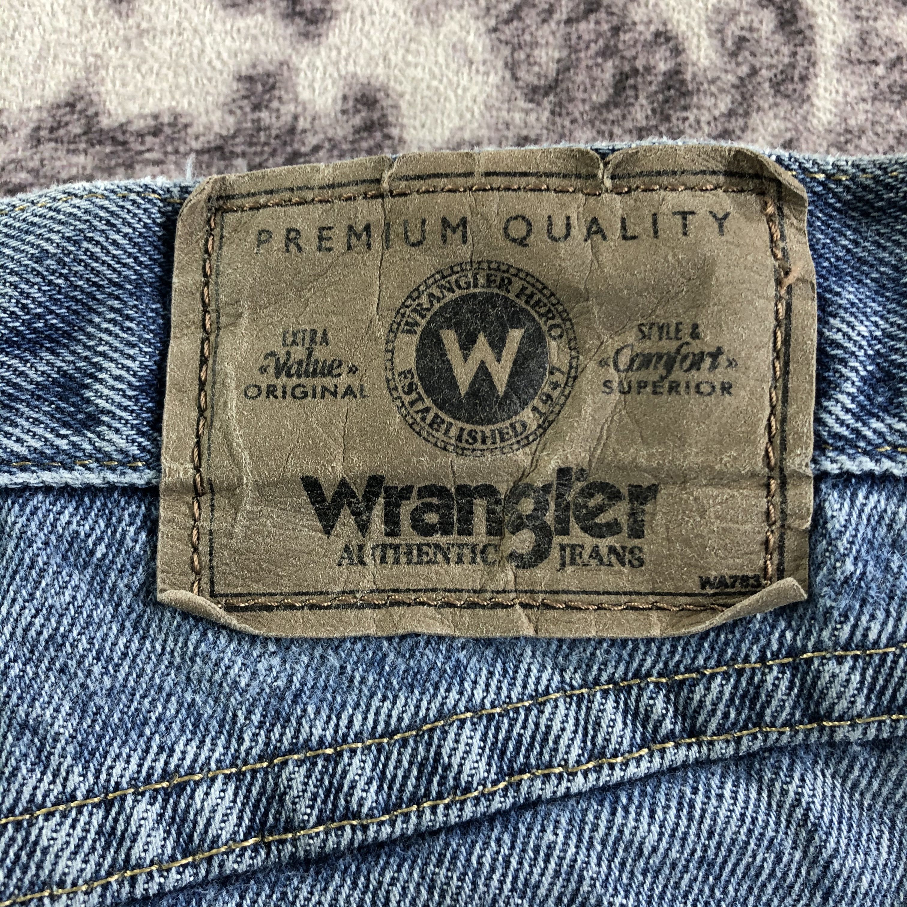 Vintage × Wrangler Vintage Wrangler Jeans-JM3490 Size US 42 / EU 58 - 6 Thumbnail