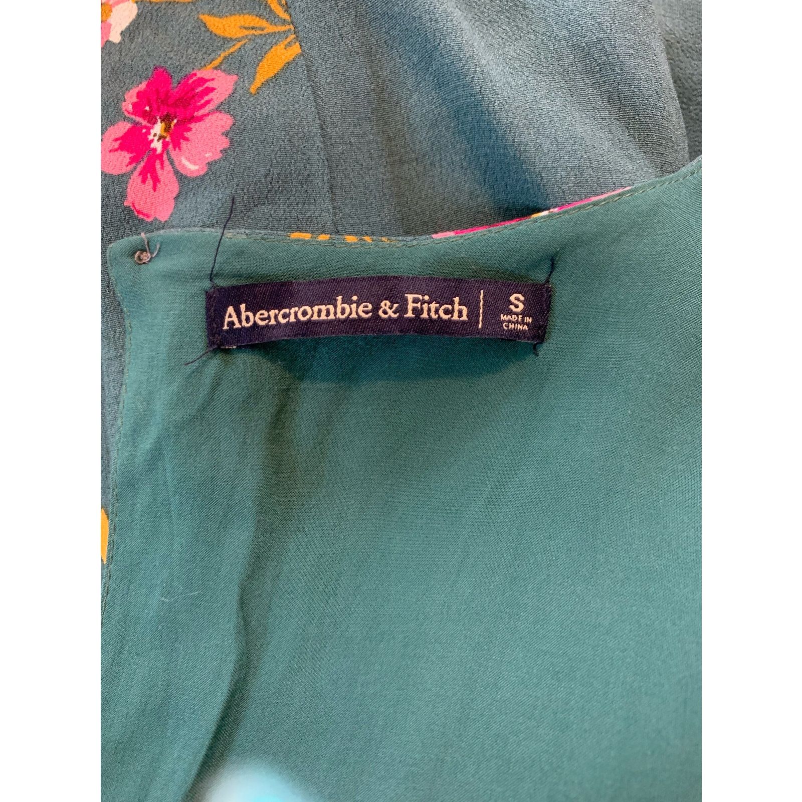 Abercrombie & Fitch Abercrombie & Fitch floral long sleeves jumpsuit size Small Size 27" / US 4 / IT 40 - 3 Thumbnail