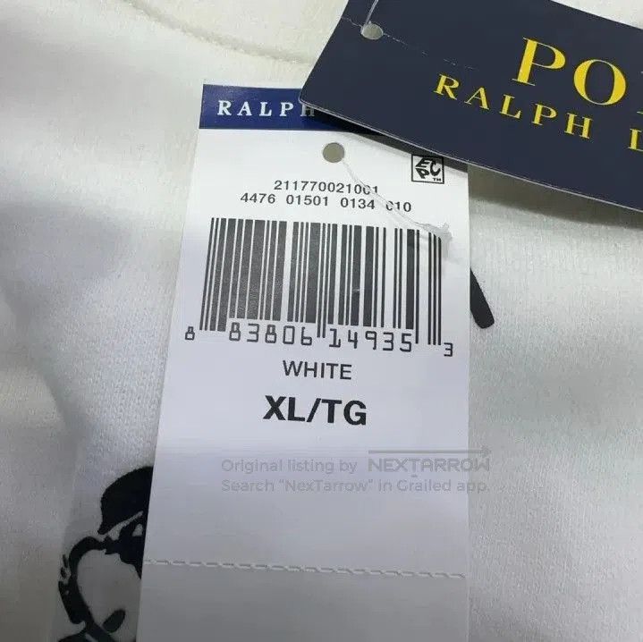 Polo Ralph Lauren Polo Ralph Lauren Pattern Letter Print Crewneck Sweatshirt. Size US XL / EU 56 / 4 - 6 Thumbnail