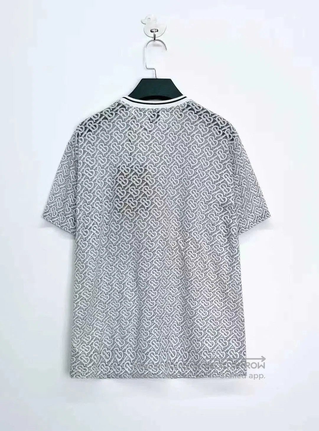 Burberry burberry white tb logo short sleeve shirt. Size US S / EU 44-46 / 1 - 2 Thumbnail