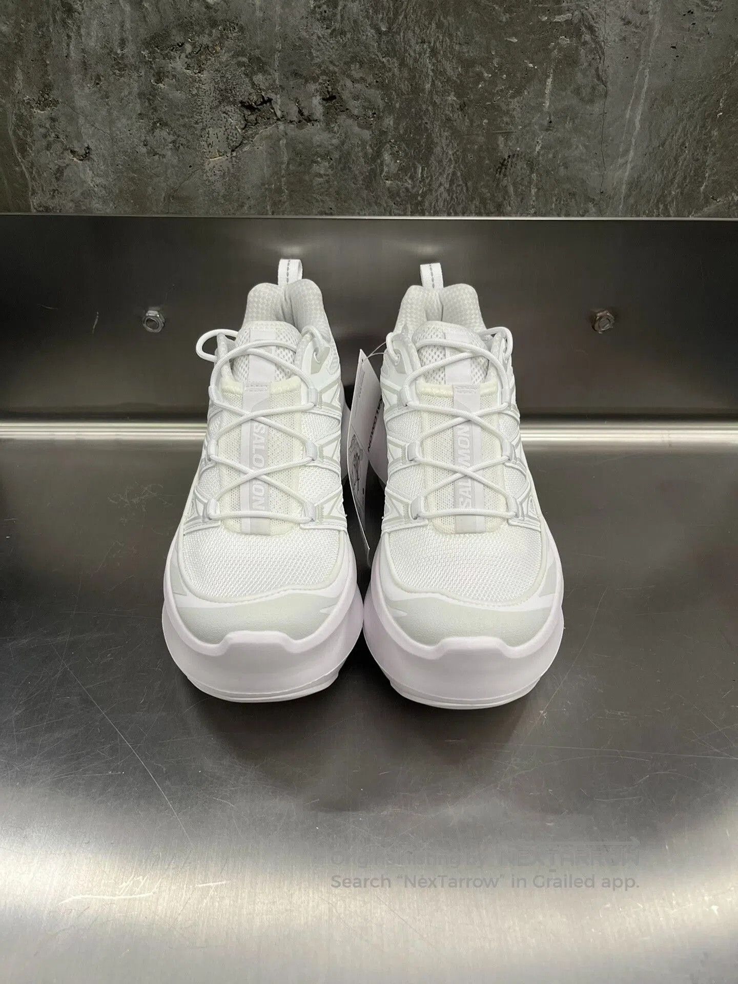 Salomon CDG Salomon White XT6 Elevated Sneakers. Size US 6.5 / IT 36.5 - 1 Thumbnail