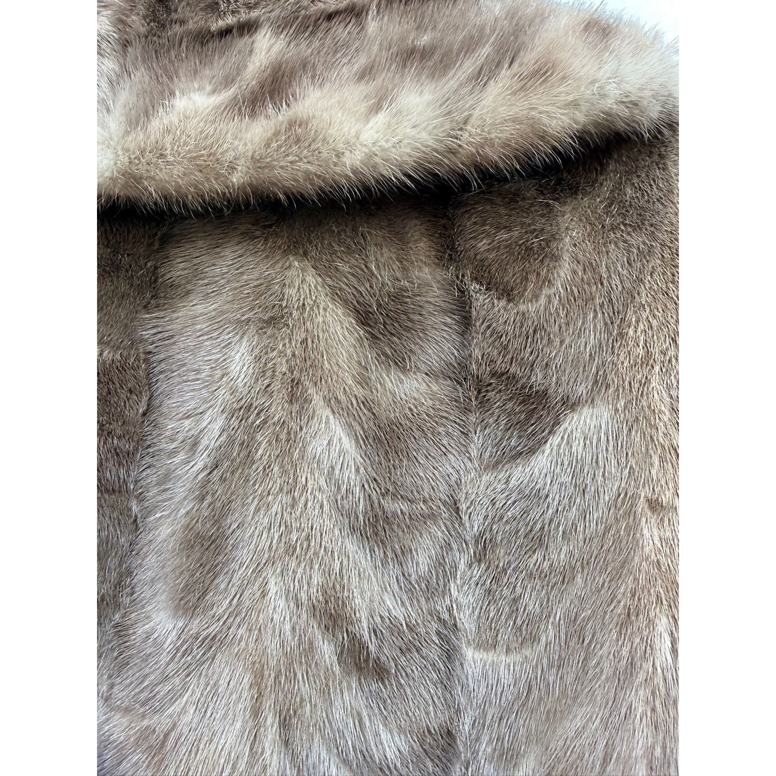 Vintage Vintage 60s Blue Iris Mink Coat by Furs by Robert Detroit Size M / US 6-8 / IT 42-44 - 16 Thumbnail