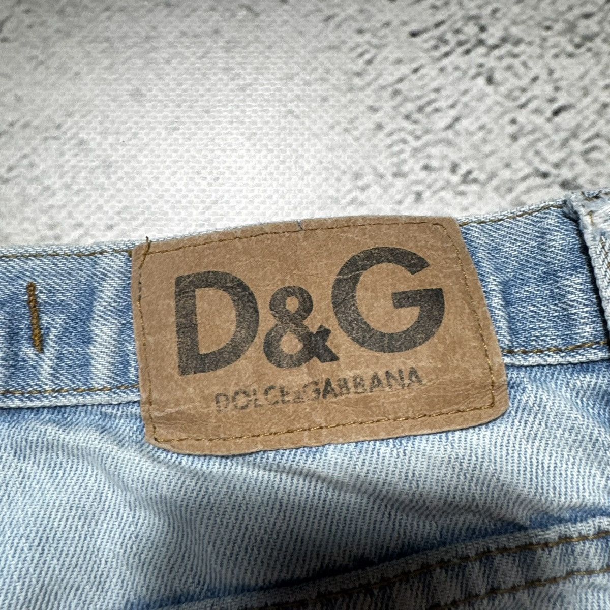 Dolce & Gabbana vintage dolce gabbana baggy distressed jeans streetwear y2k Size 29" - 12 Thumbnail