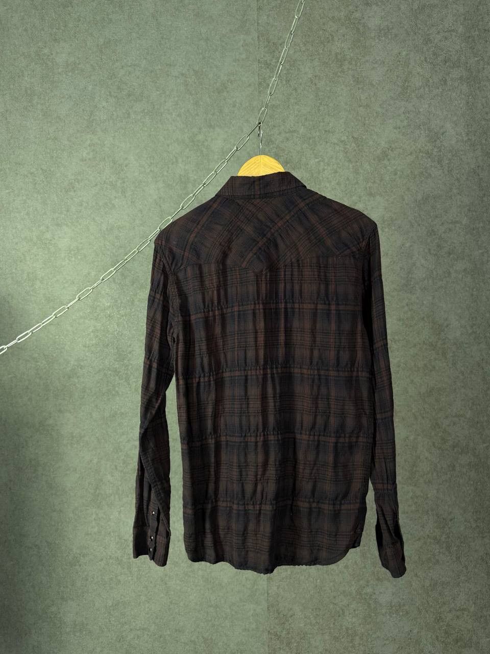 Allsaints Allsaints vintage designer pocket shirt Size US S / EU 44-46 / 1 - 5 Thumbnail
