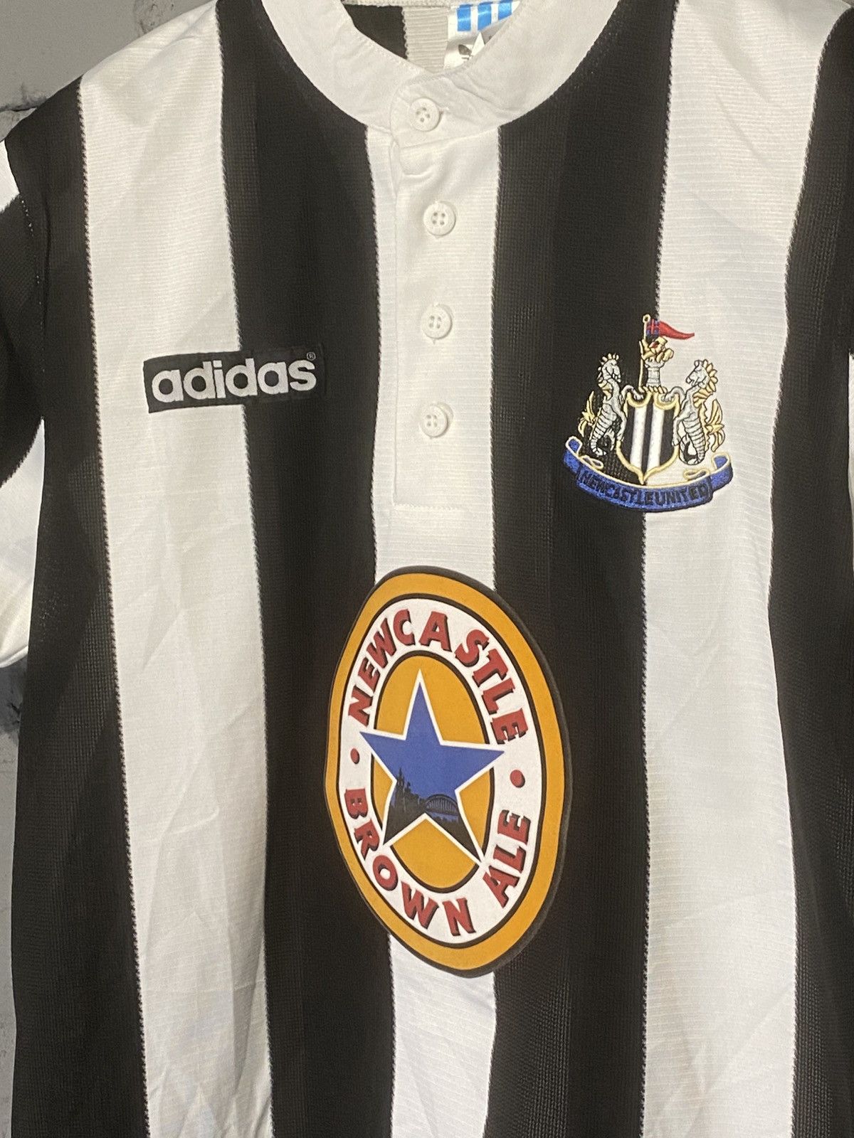 Adidas × Vintage Jersey Adidas Newcastle United #9 Shearer vintage blokecore Size US M / EU 48-50 / 2 - 2 Thumbnail