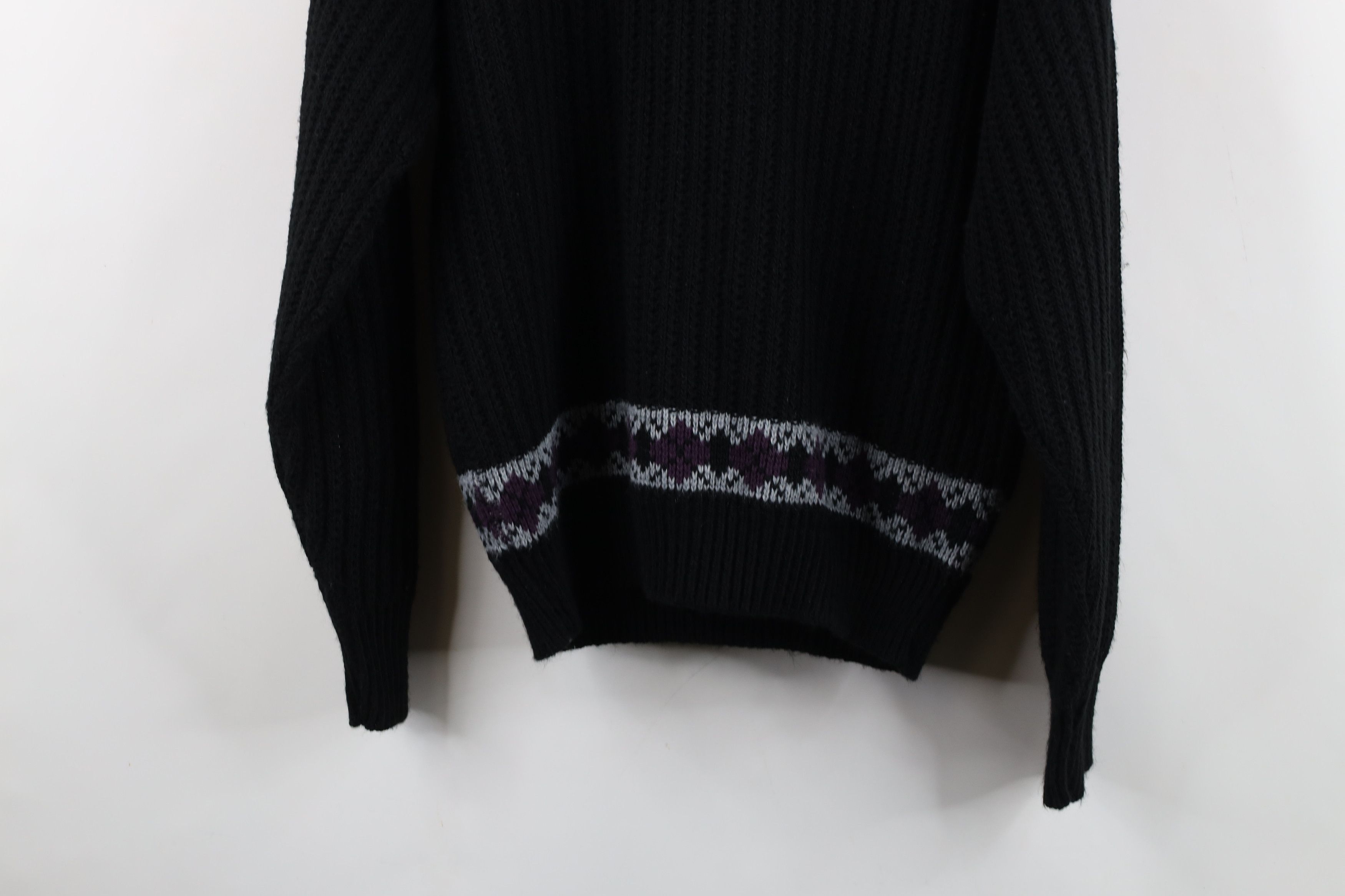 Vintage Vintage 80s 90s Dapper Diamond Chunky Ribbed Sweater USA Size US M / EU 48-50 / 2 - 12 Thumbnail