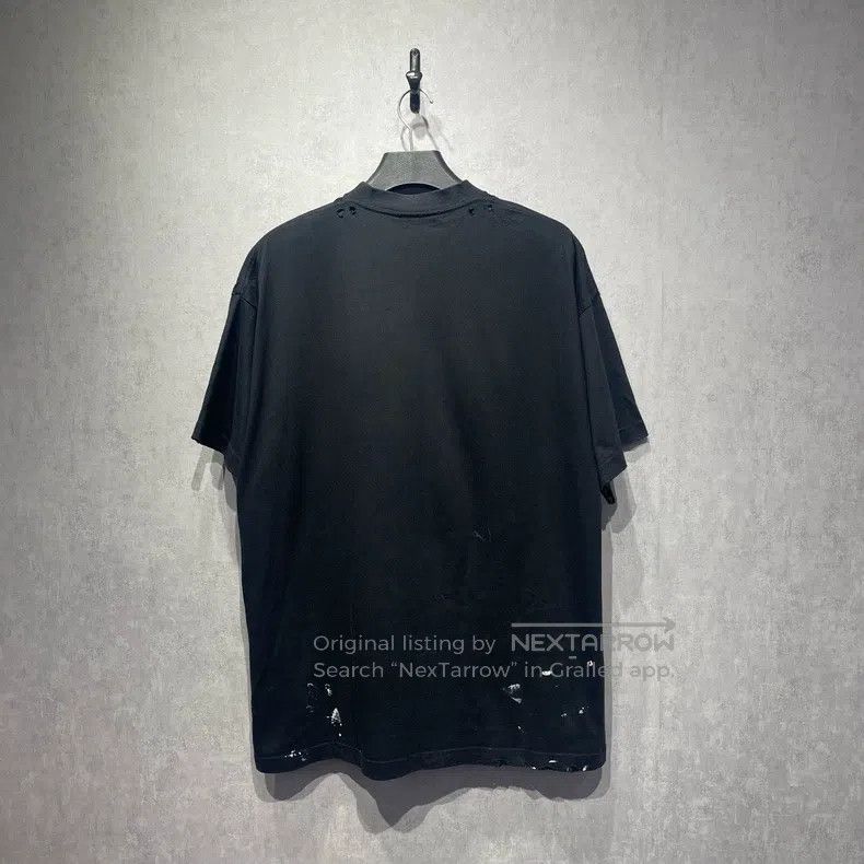 Balenciaga Balenciaga Flame Logo Printed Short Sleeve Size US M / EU 48-50 / 2 - 2 Thumbnail
