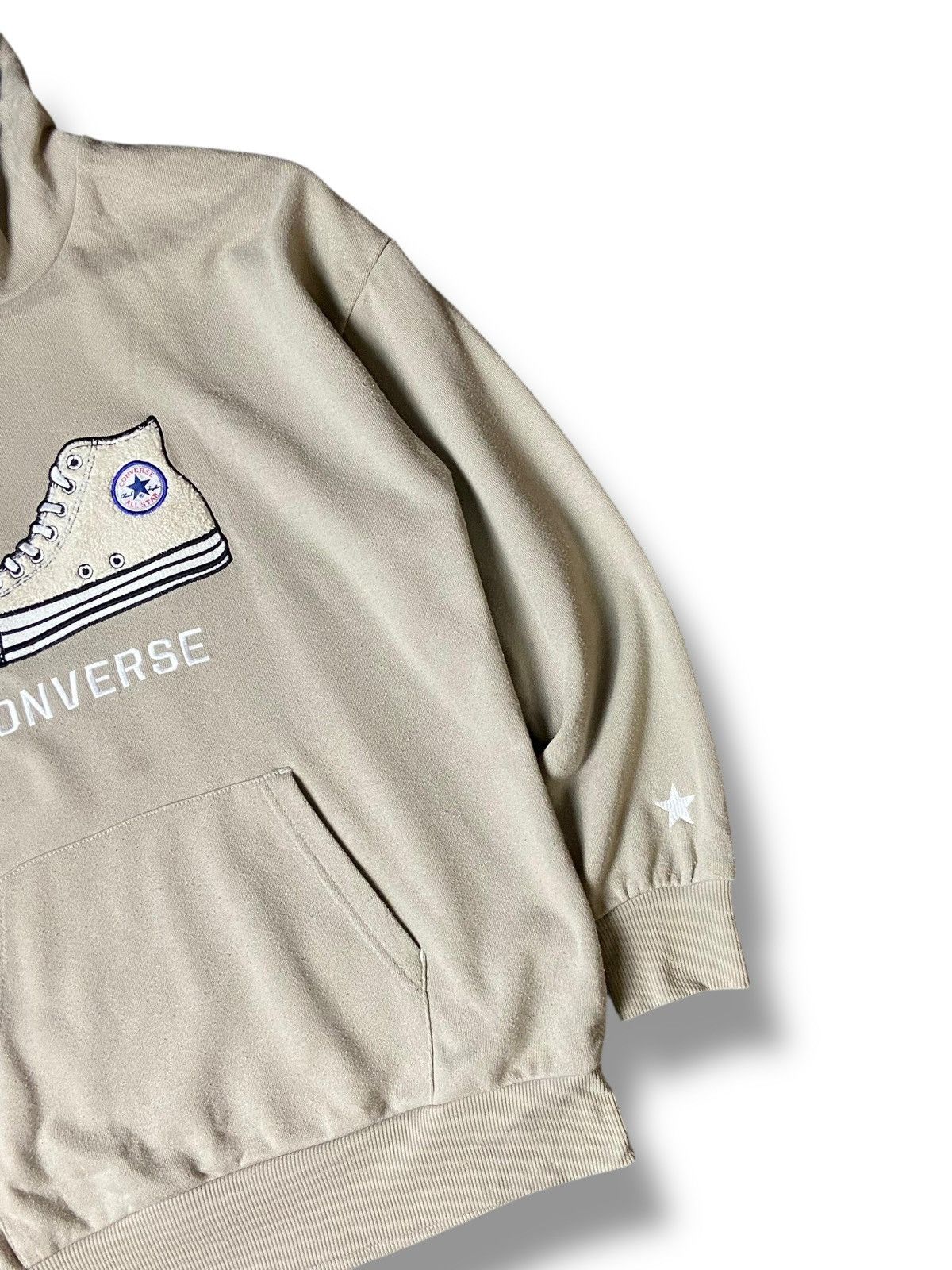 Converse × Japanese Brand × Vintage Converse Brand Embroidered Pullover Hoodies (130) Size US XXS / EU 40 - 5 Thumbnail