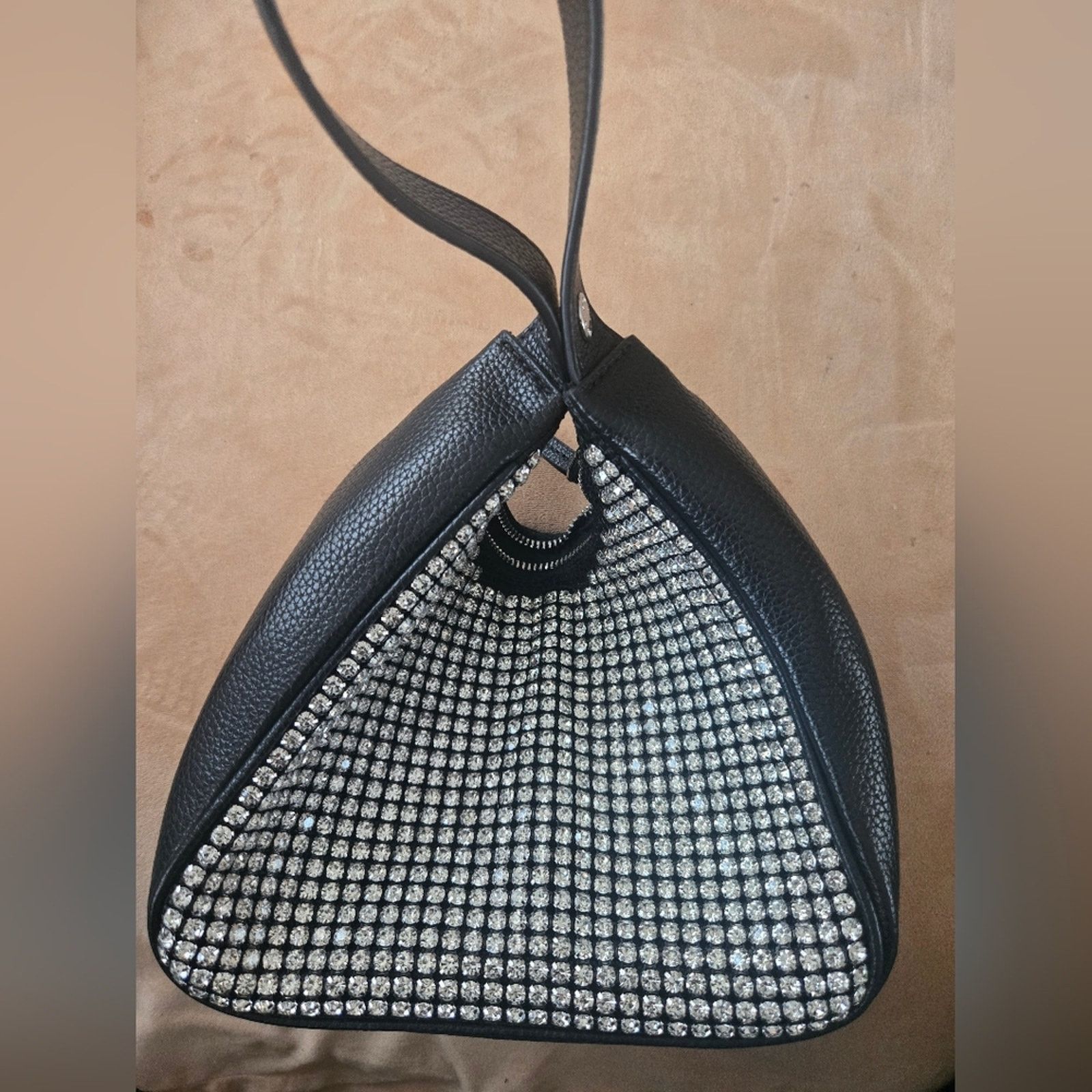 Simon Miller SIMON MILLER Snap Crystal Leather Shoulder Bag, Crystal Size ONE SIZE - 8 Thumbnail