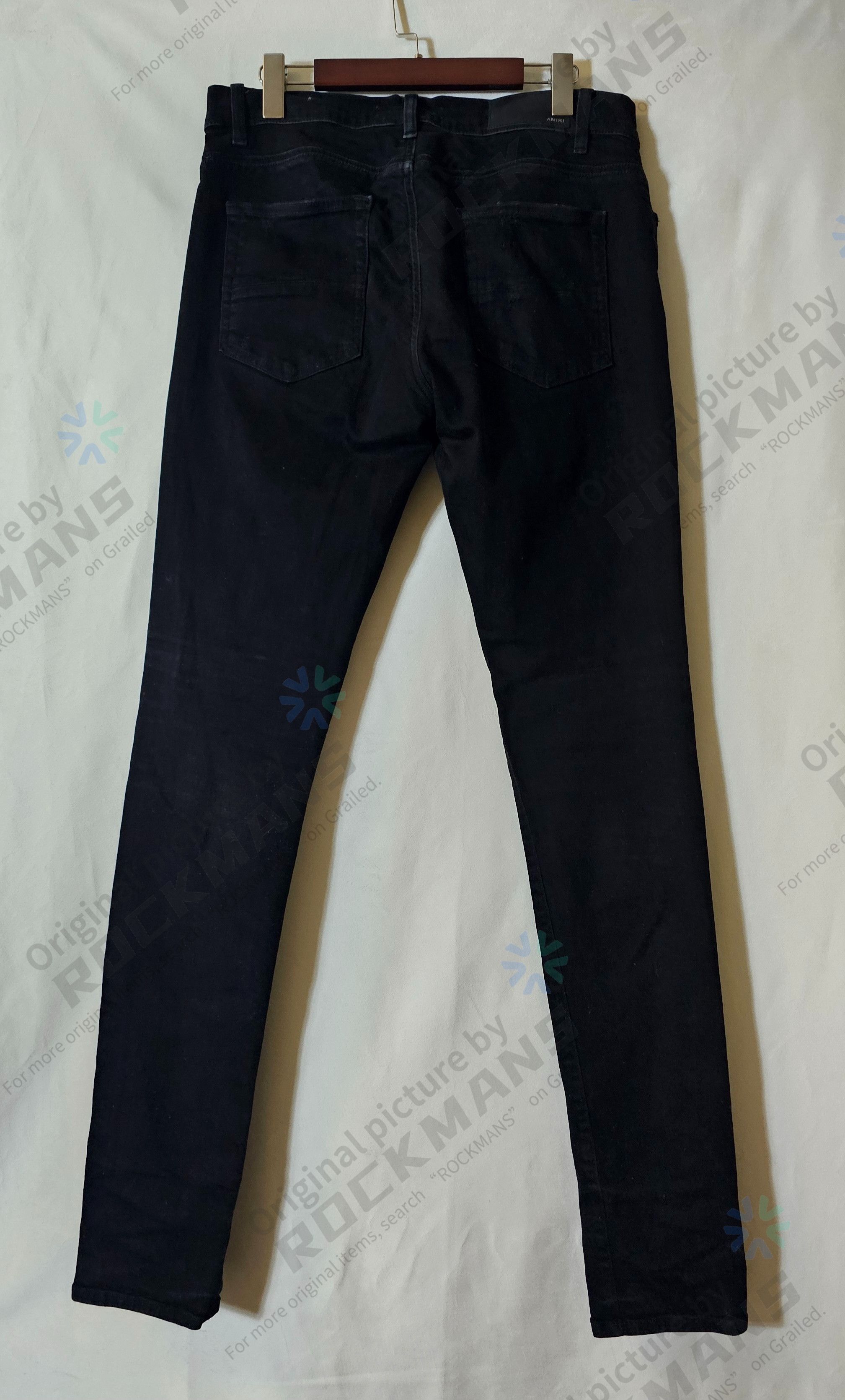 Amiri Amiri Black Denim Jeans with Black Lining Size 32 Size US 32 / EU 48 - 4 Thumbnail
