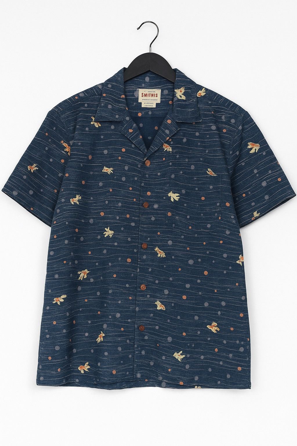 Smith's American Vintage Smith’s American Goldfish Pattern Shirt Made Japan Size US L / EU 52-54 / 3 - 1 Thumbnail