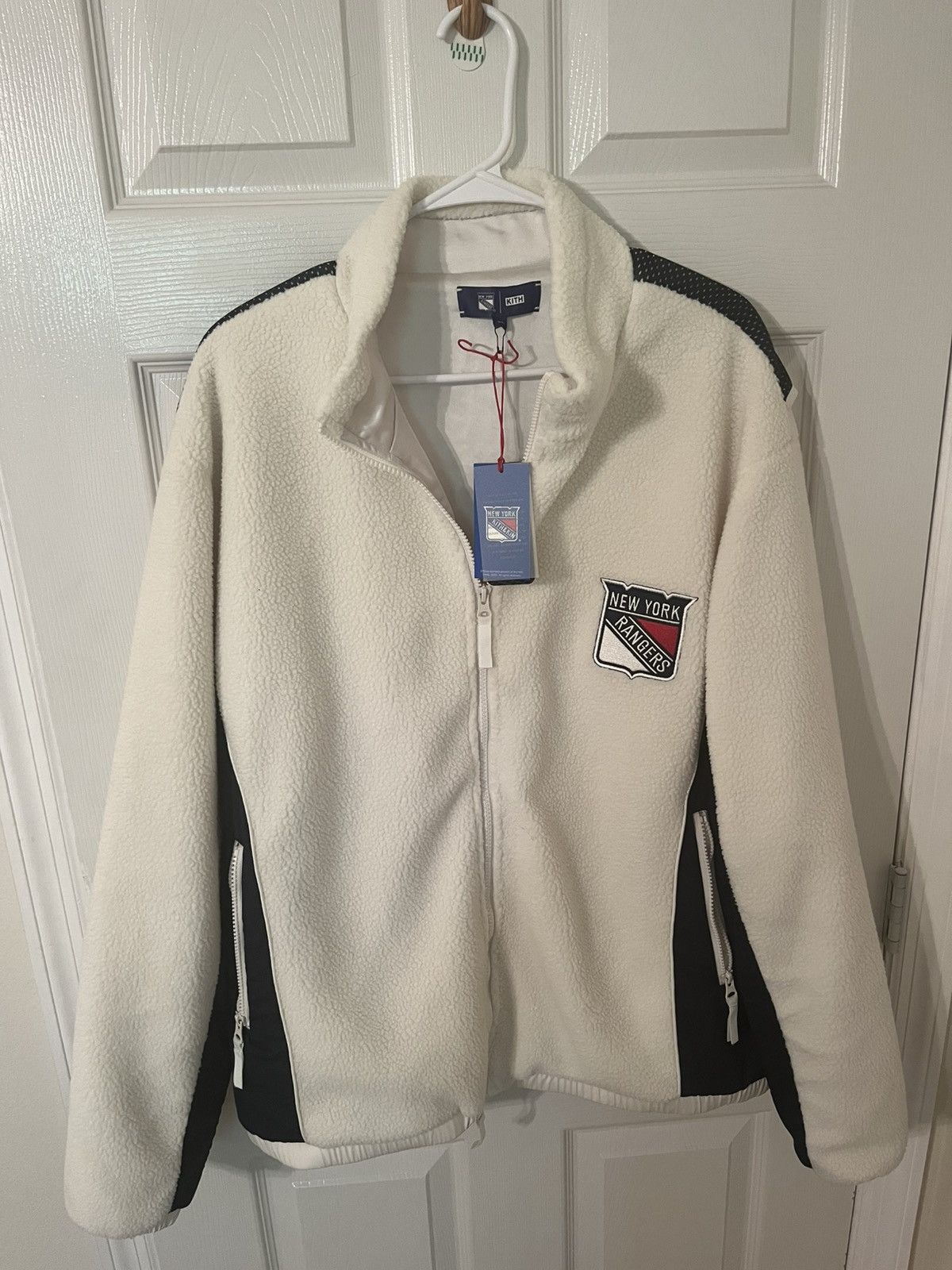 Kith Kith New York Rangers Polar Fleece Full Zip Size US XL / EU 56 / 4 - 3 Thumbnail