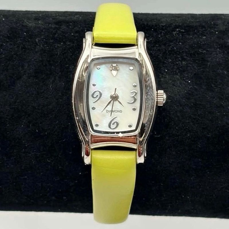 Other Y2K Silver & Green Watch Size ONE SIZE - 1 Thumbnail