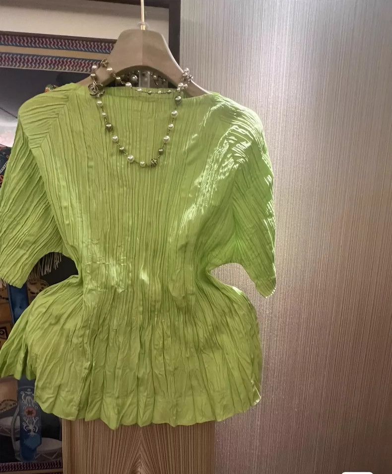 Issey Miyake issey miyake Green pleated coat Size M / US 6-8 / IT 42-44 - 5 Thumbnail