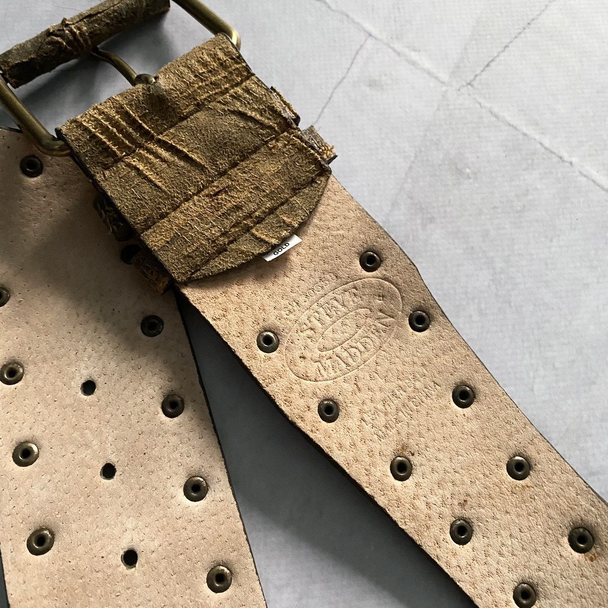 Designer Archive Histeric Glamour Style Leather Balenciaga Vibe Belt Size ONE SIZE - 6 Thumbnail