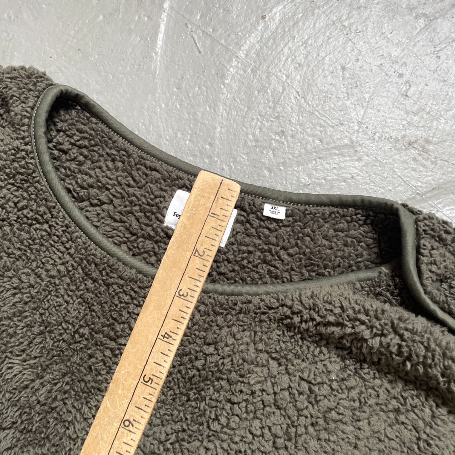 Engineered Garments Engineered Garments X Uniqlo Sherpa Pile Fleece Crewneck Sweatshirt Oversize 3XL Green Unisex Adults Sweater Navy? Size US XXL / EU 58 / 5 - 4 Thumbnail